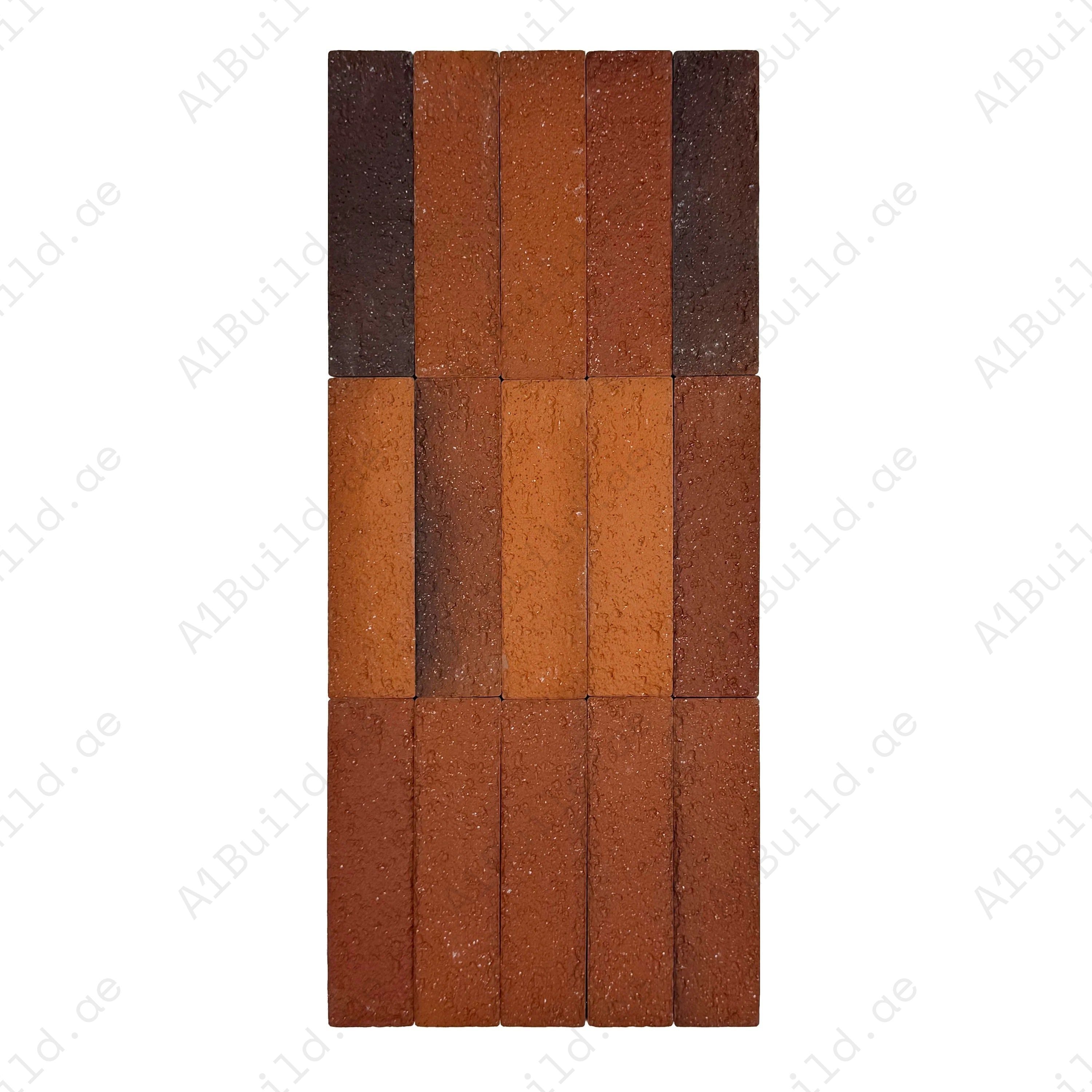 Shop Barn Red, Cinnamon Brown & Black ceramic tiles durable, scratch-resistant, and eco-friendly. Perfect for walls, kitchens, bathrooms, and decorative spaces.