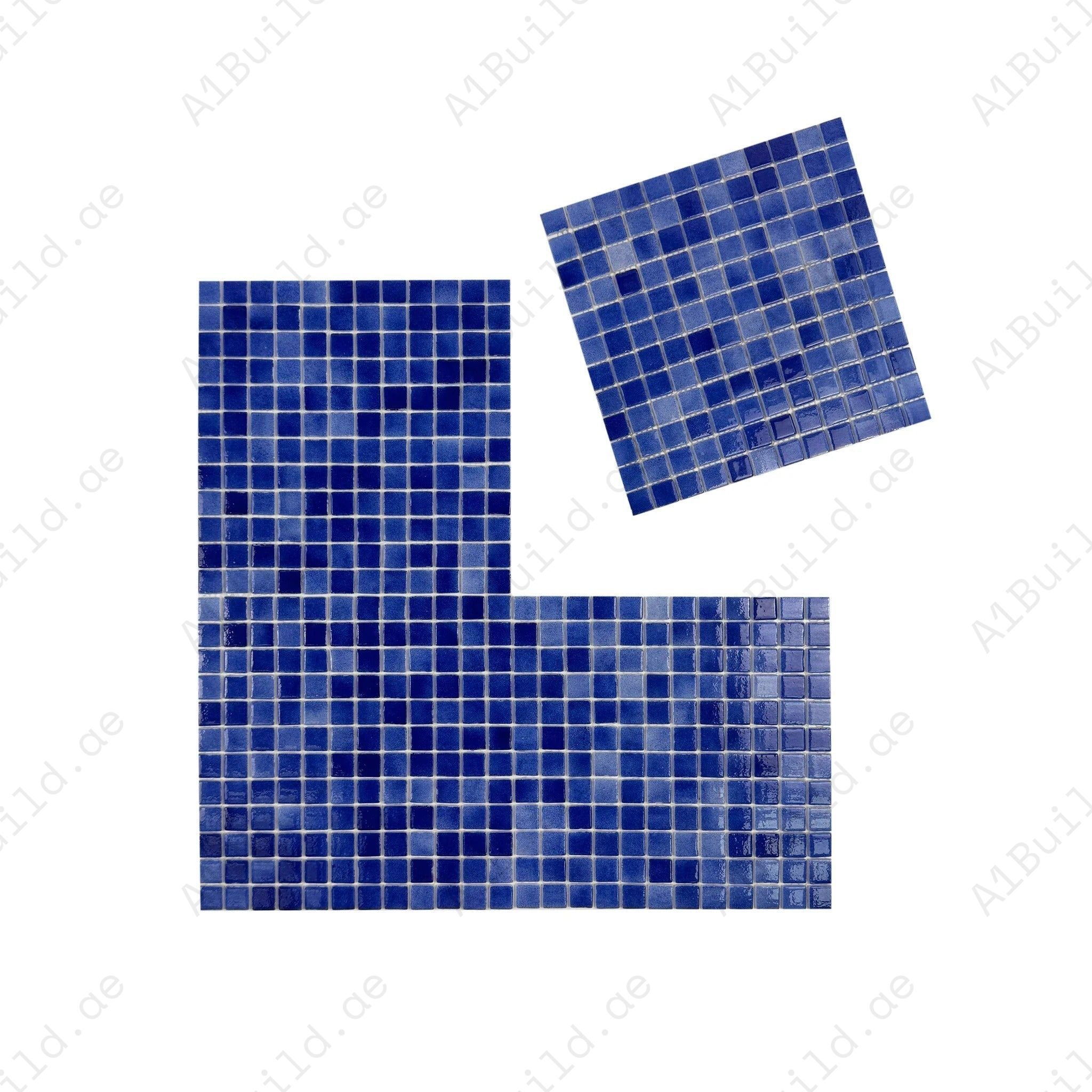 Shop Purple Recycled Glass Mosaic Tiles – eco-friendly, slip and UV resistant, highly durable, perfect for pools, spas, fountains, water walls & décor.