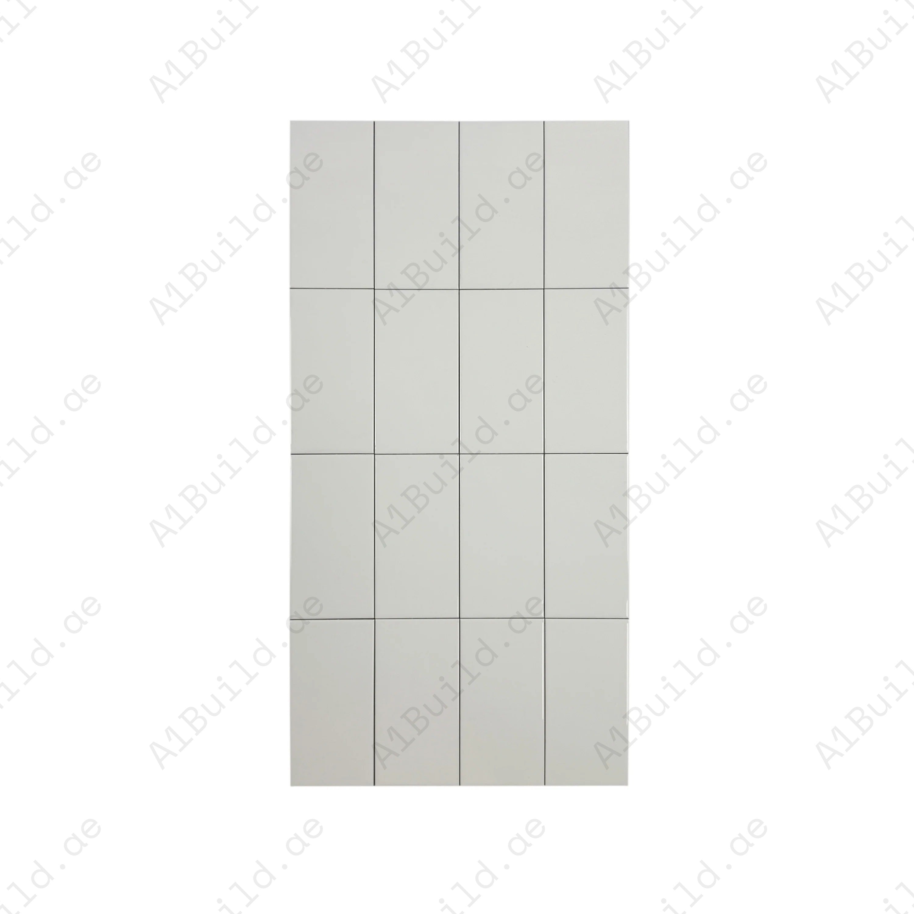 Shop Urban Luxe Milk White Glossy Flat Ceramic Tile. Durable, stylish, and easy to clean – ideal for kitchens, bathrooms, accent walls, and modern interiors.