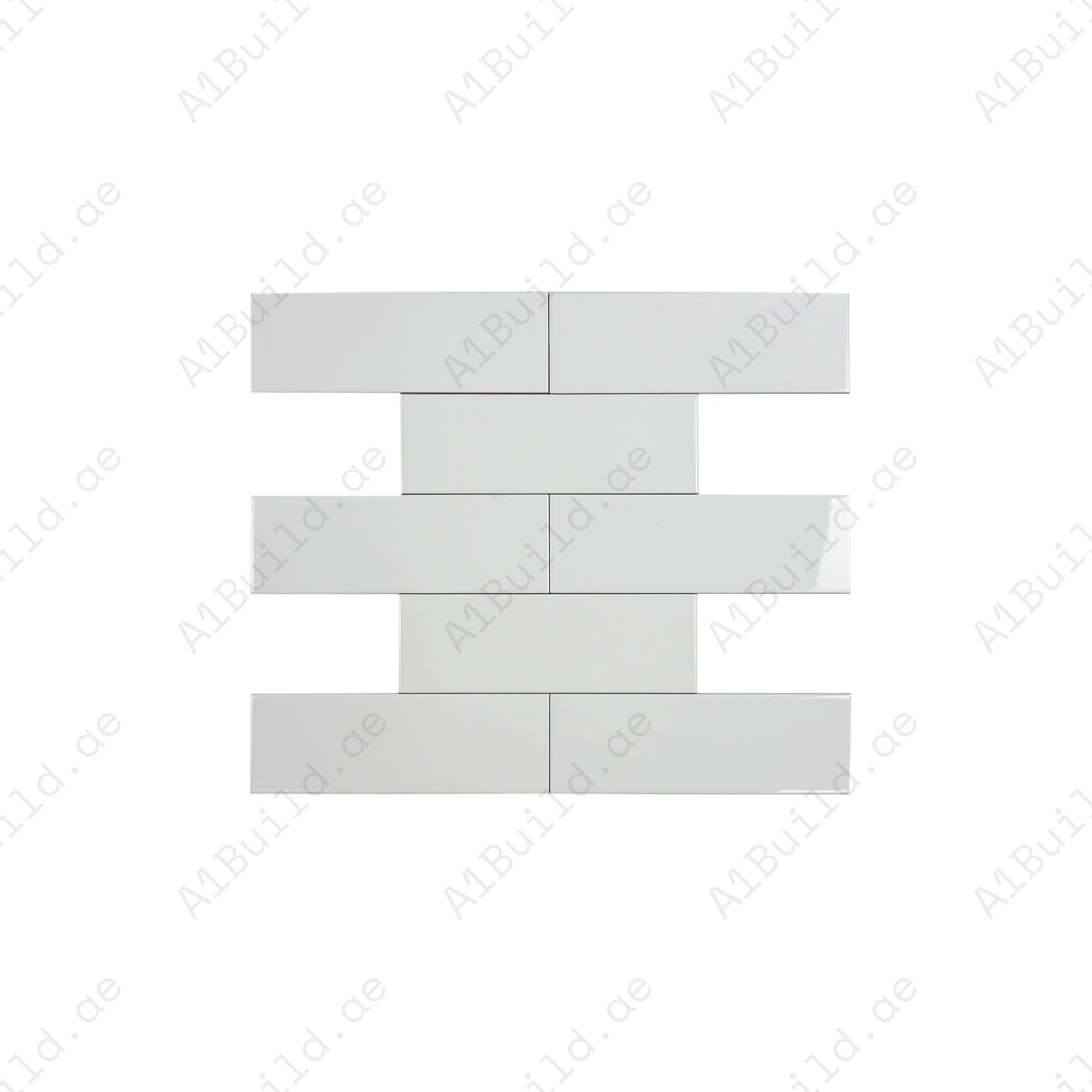 Shop Urban Luxe Milk White Glossy Flat Ceramic Tile. Durable, stylish, and easy to clean – perfect for kitchens, bathrooms, accent walls, and contemporary interiors.