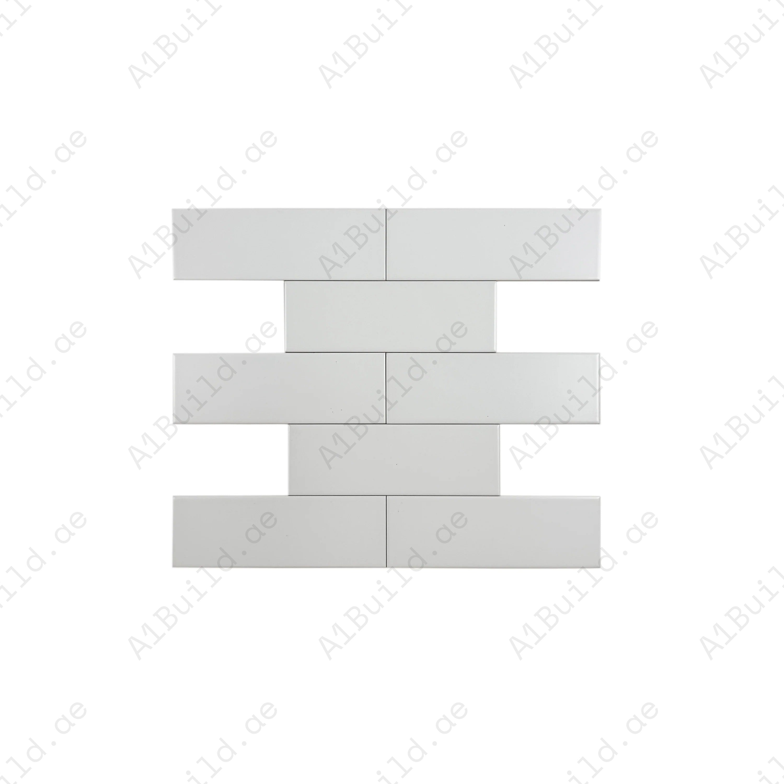 Shop Urban Luxe White Matt Flat Ceramic Tile (100x300 mm) – sleek, durable, and low-maintenance. Perfect for bathrooms, kitchens, and feature wall designs.