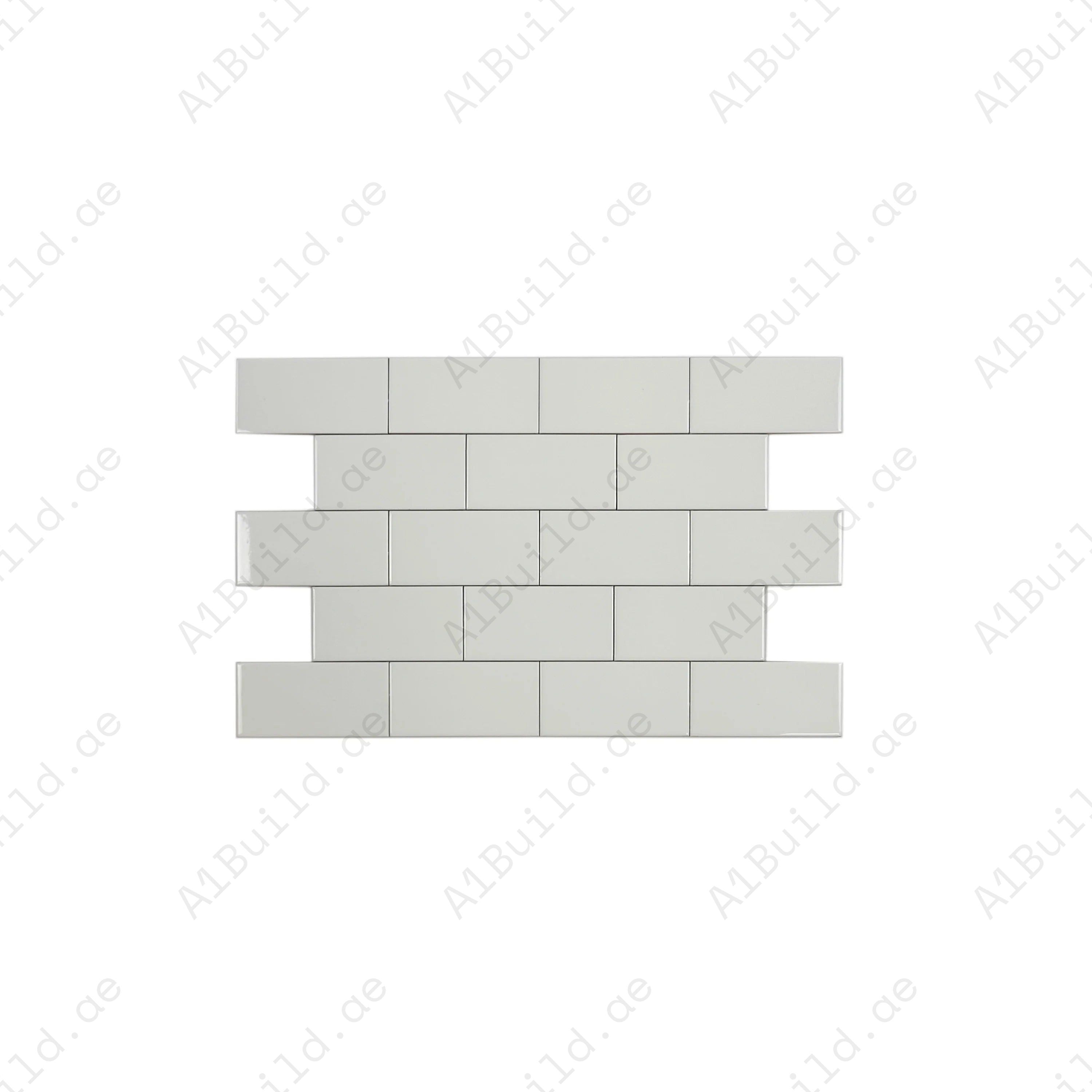Shop Urban Luxe White Matt Flat Ceramic Tile – durable, minimalistic, and easy to maintain. Perfect for kitchens, bathrooms, and stylish wall designs.