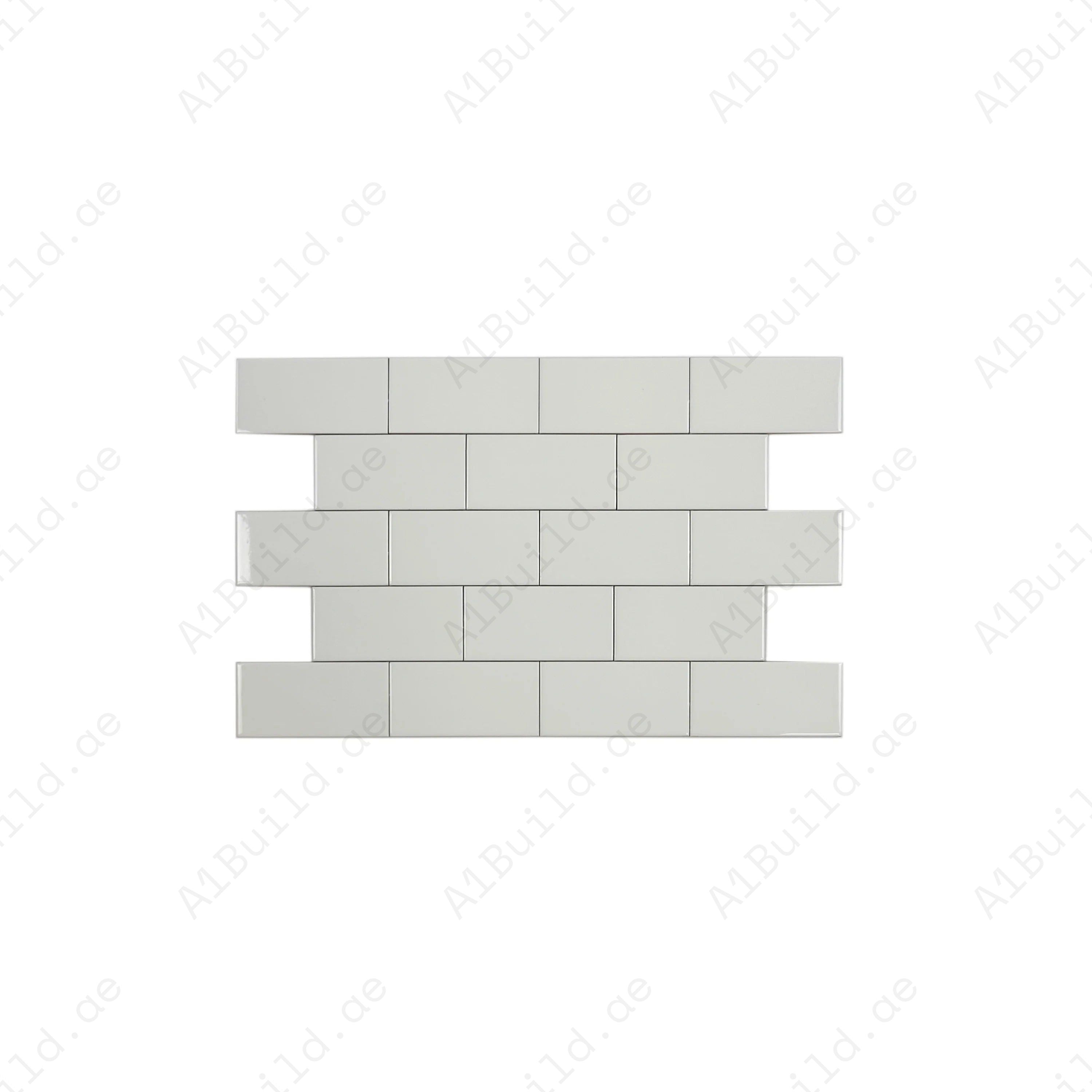 Shop Urban Luxe White Matt Flat Ceramic Tile – durable, minimalistic, and easy to maintain. Perfect for kitchens, bathrooms, and stylish wall designs.