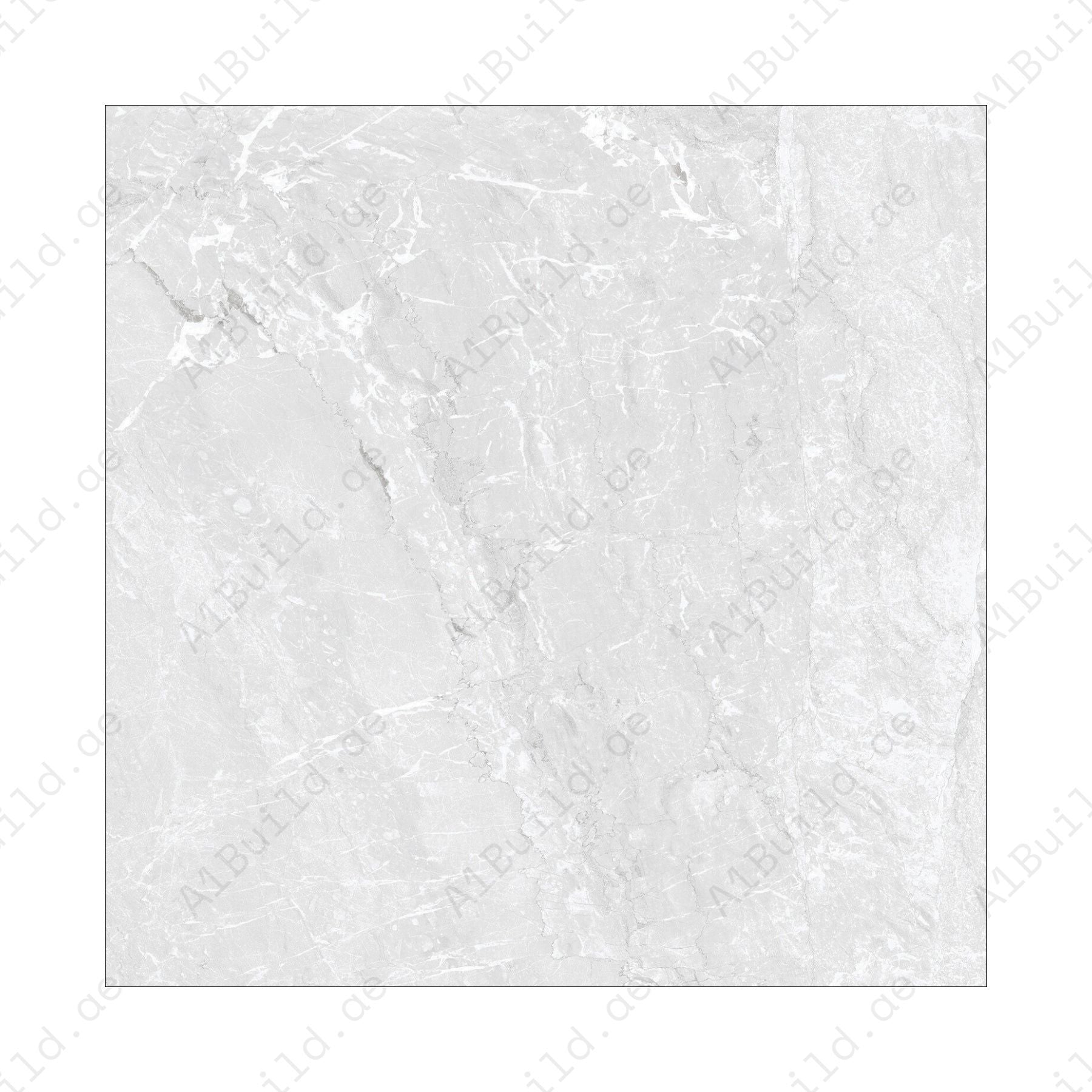 Silver Fume (120X120cm 09mm Random Polished Porcelain Tiles for Indoor Spaces)