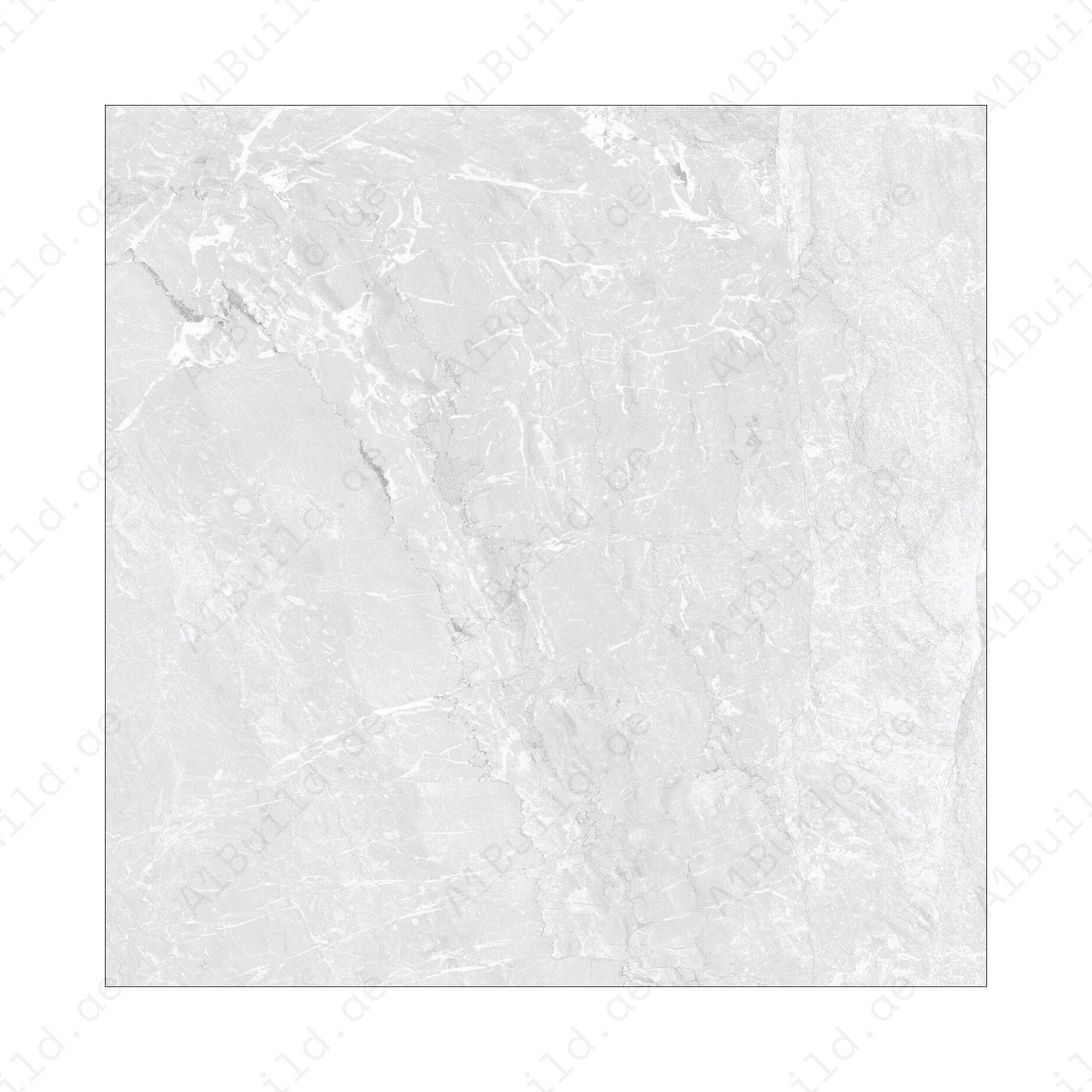 Silver Fume (120X120cm 09mm Random Polished Porcelain Tiles for Indoor Spaces)