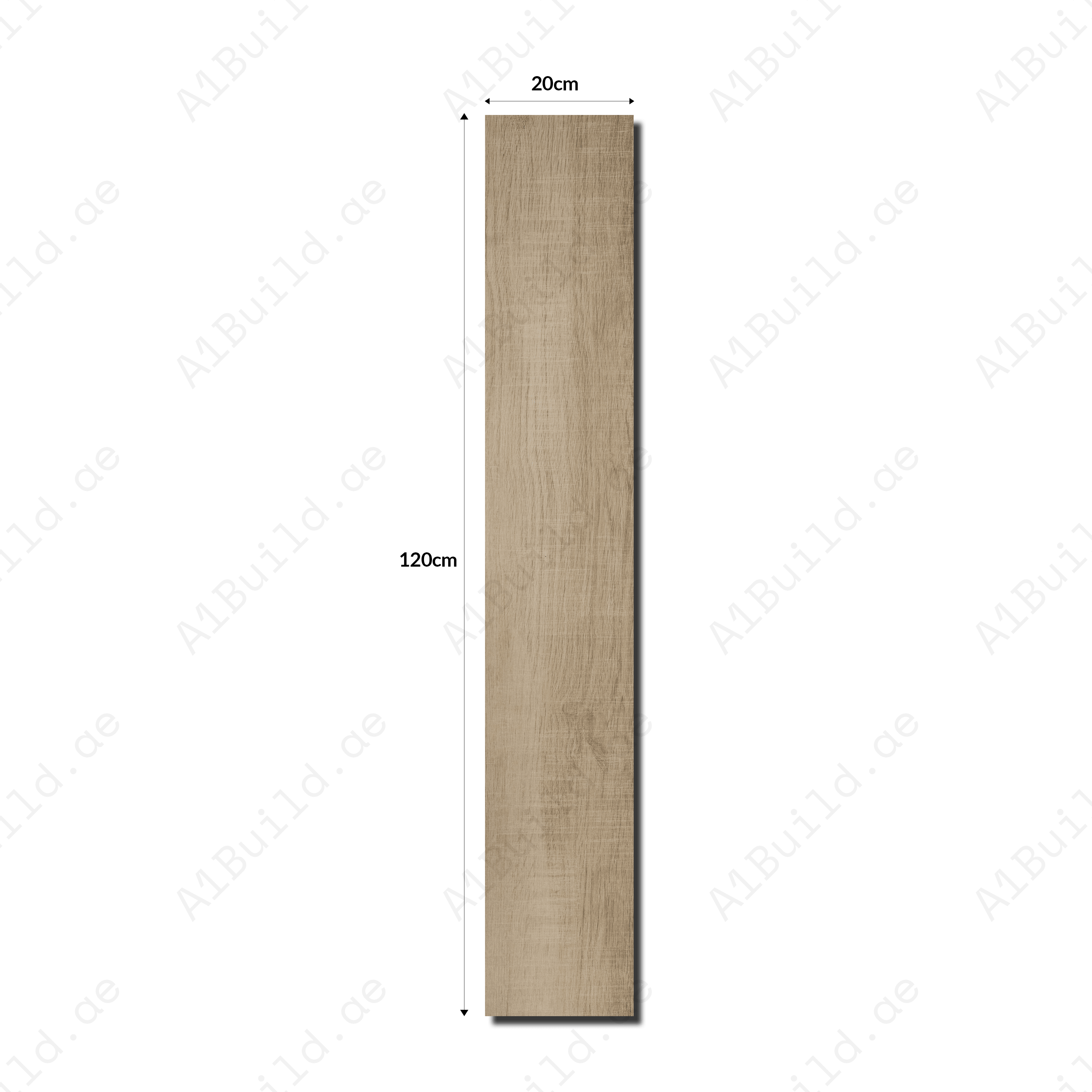 Silver Wood Gris 20x120cm 09mm Porcelain Tile