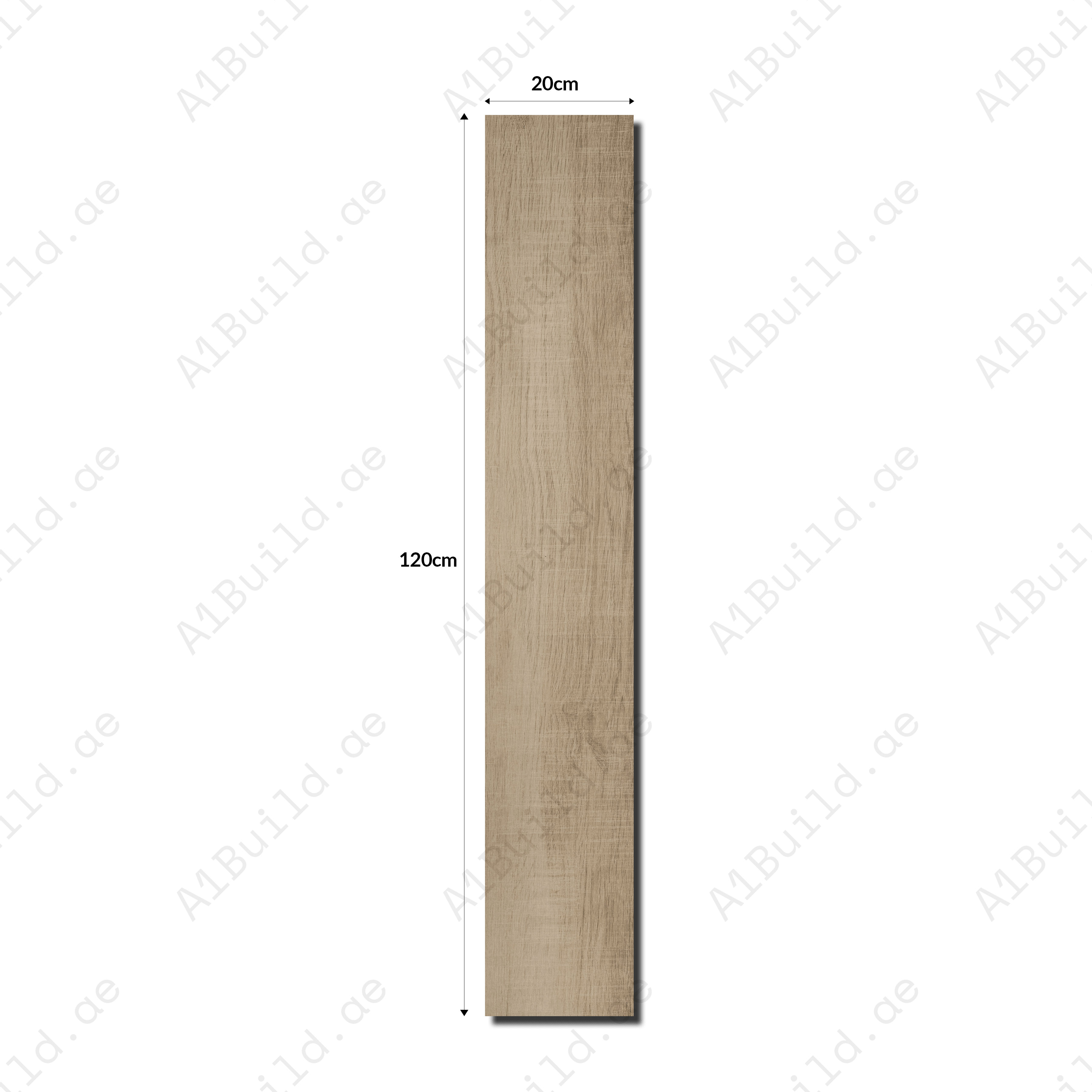 Silver Wood Gris 20x120cm 09mm Porcelain Tile