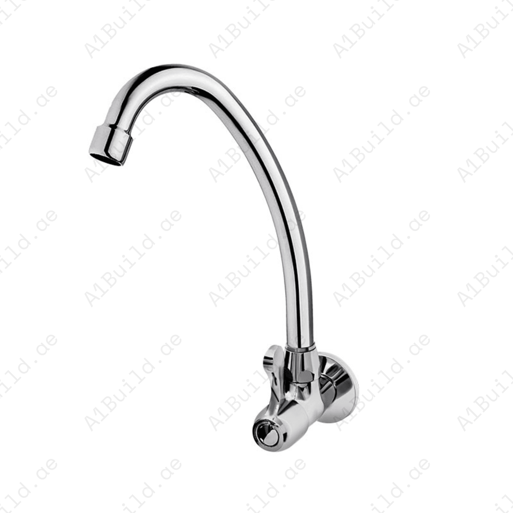 Frizone SWT01 Sink Mixer – Premium Brass Wall Tap in Chrome Finish