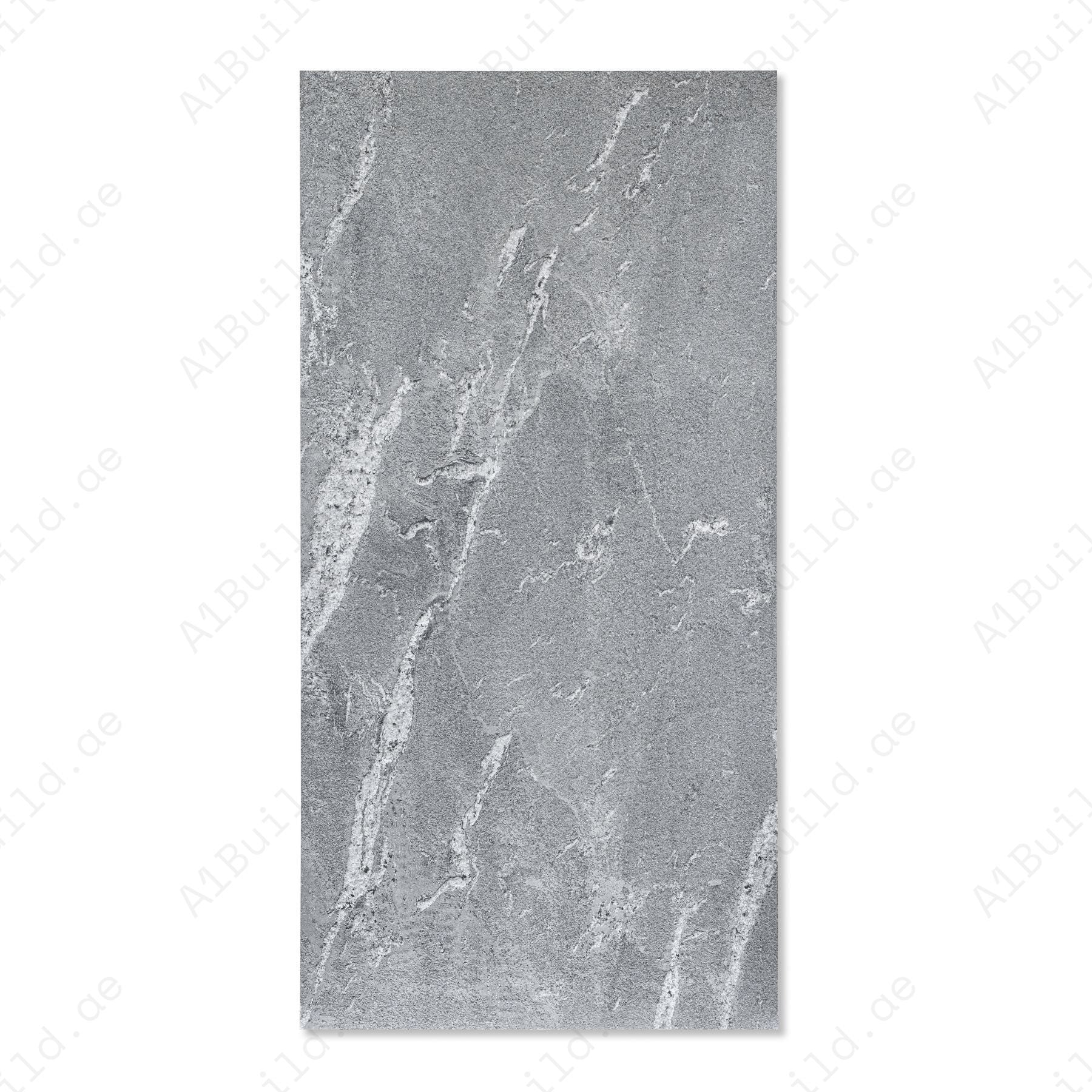 Slate Grey porcelain tile 60x120cm features a bold stone look with premium porcelain durability, ideal for modern floor and wall applications.