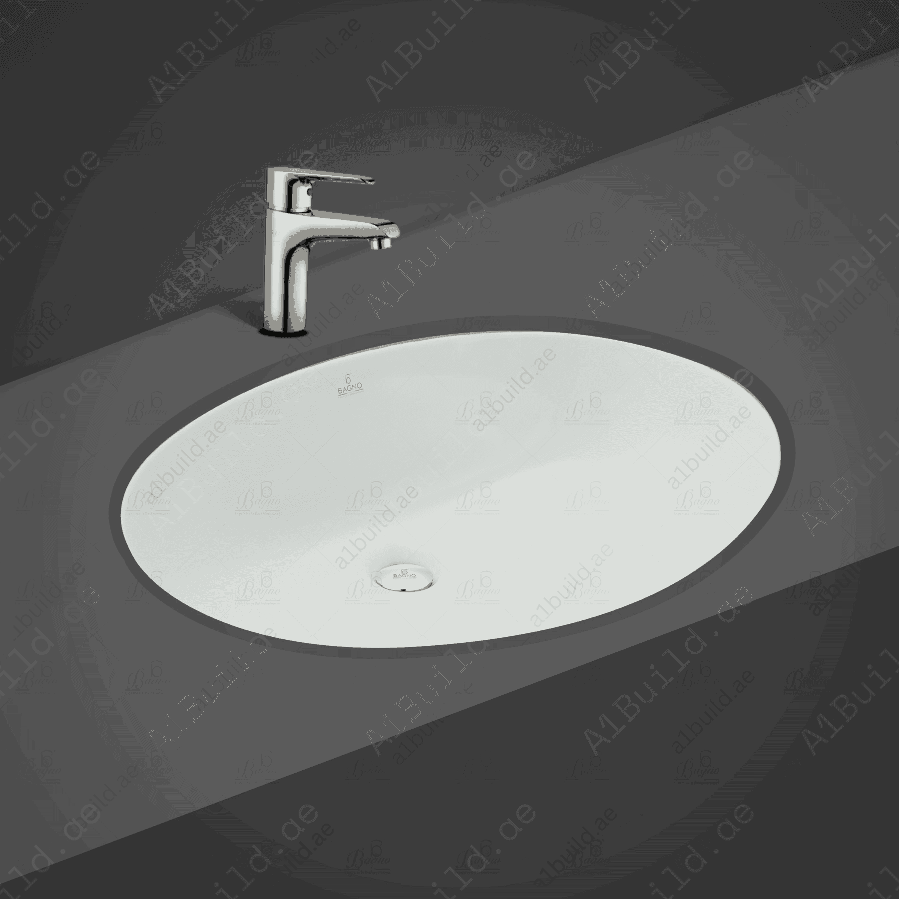 SleekUnderCounterBasinwithHigh-QualityMaterialforModernBathrooms