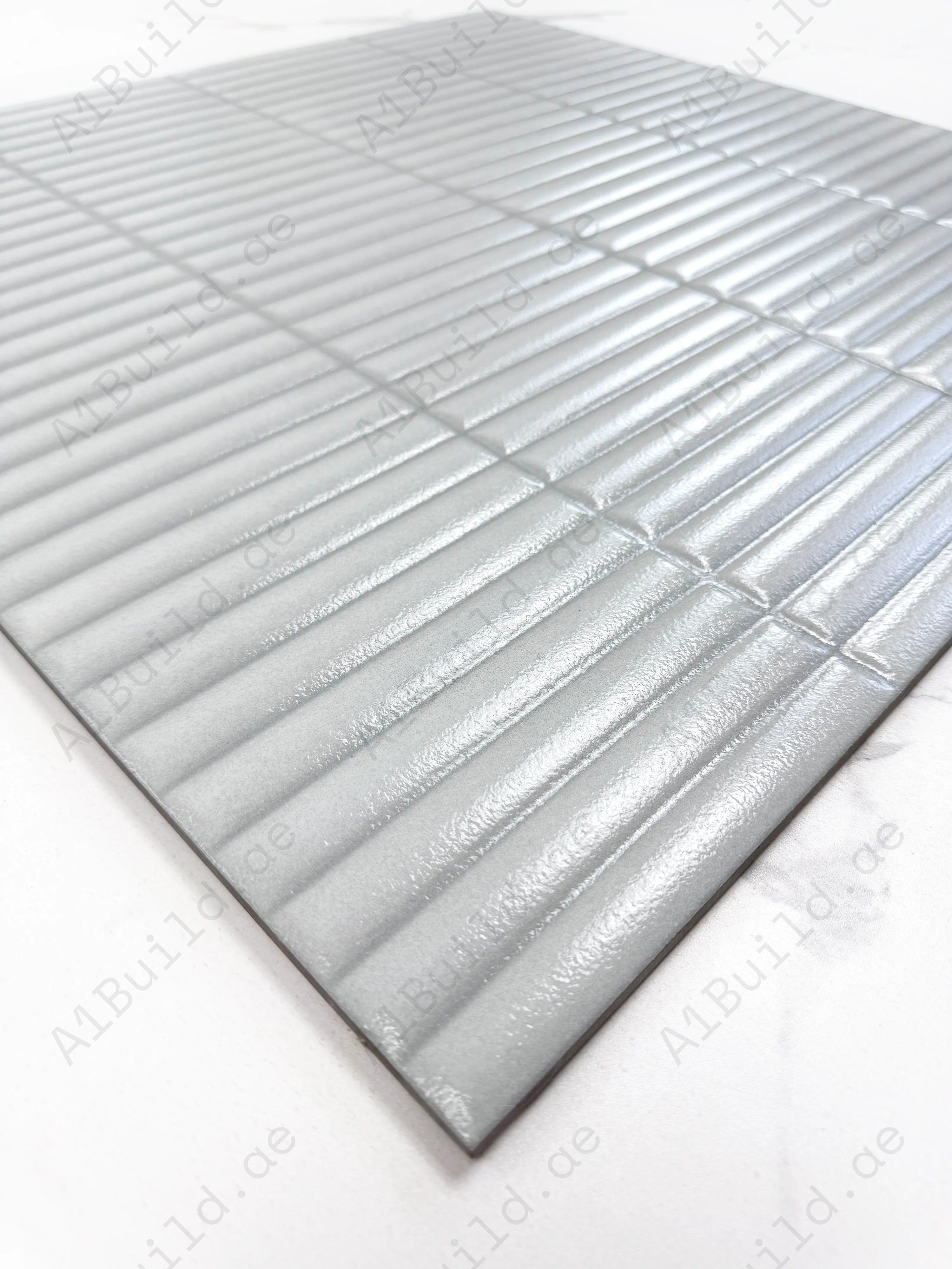 Soft White semimatte porcelain tile with refined large-format design. Durable, waterproof & stain-resistant—ideal for walls, floors & modern interiors.