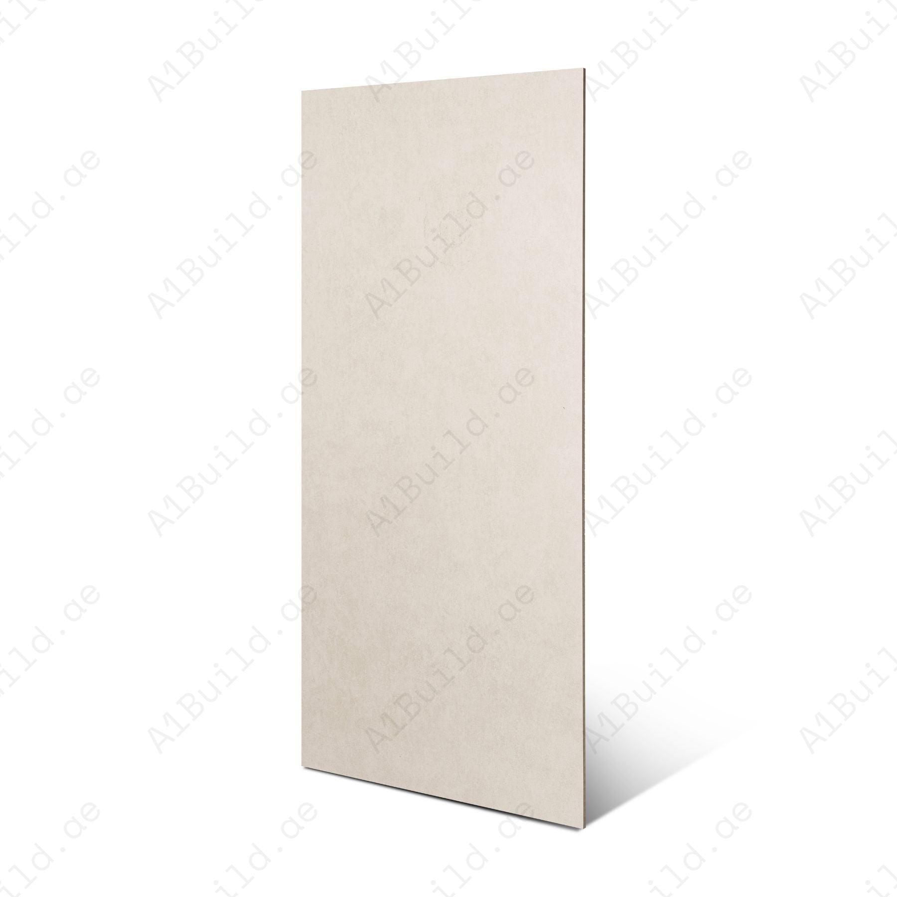 Solid Bianco matt porcelain tile 60x120cm with 9mm thickness features clean white surface, smooth texture and elegant natural matte finish.