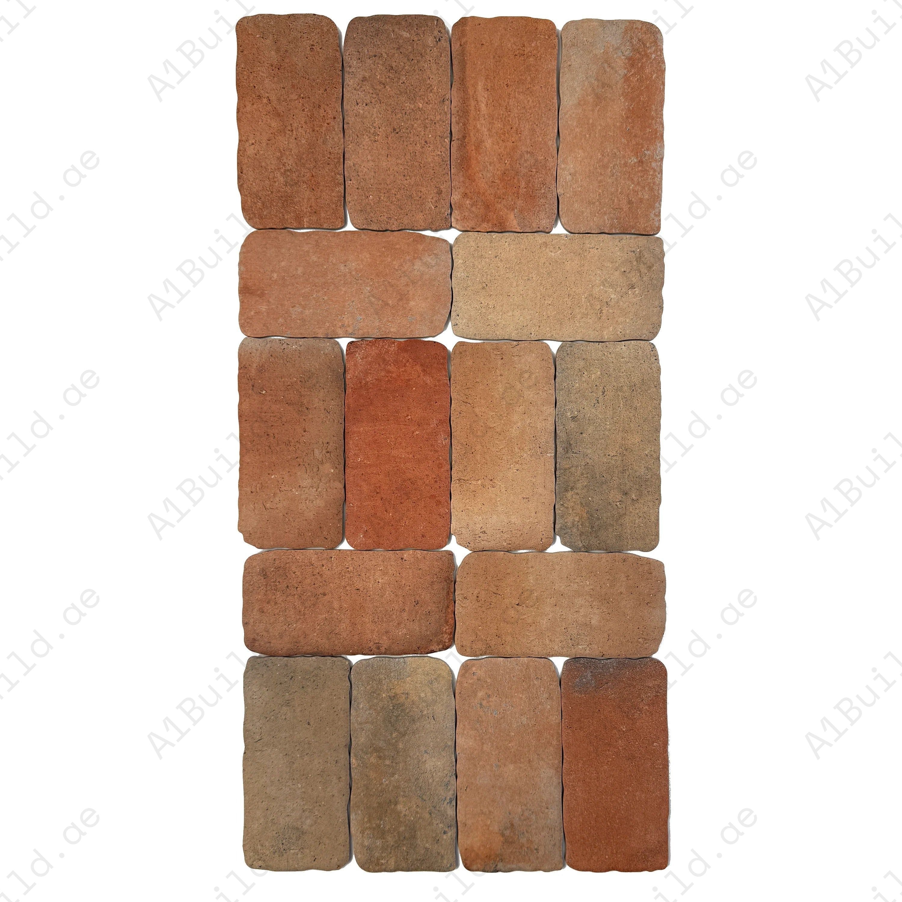 Spanish Earthy Elegance Deep Red Matte Porcelain Tile—durable, waterproof, and stylish. Perfect for kitchen backsplash, bathroom, flooring, and outdoor use.