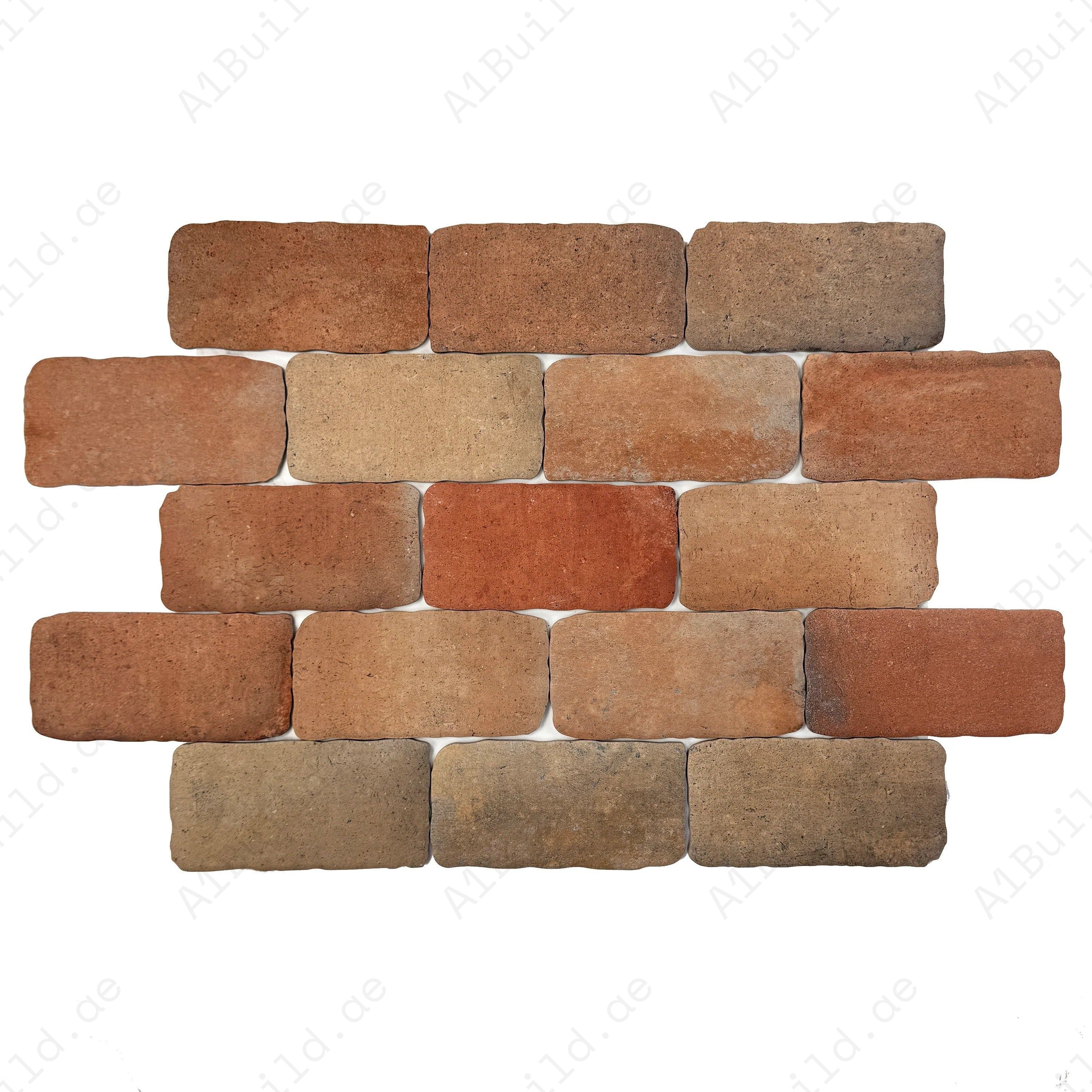 Spanish Earthy Elegance Deep Red Matte Porcelain Tile—durable, waterproof, and stylish. Perfect for kitchen backsplash, bathroom, flooring, and outdoor use.