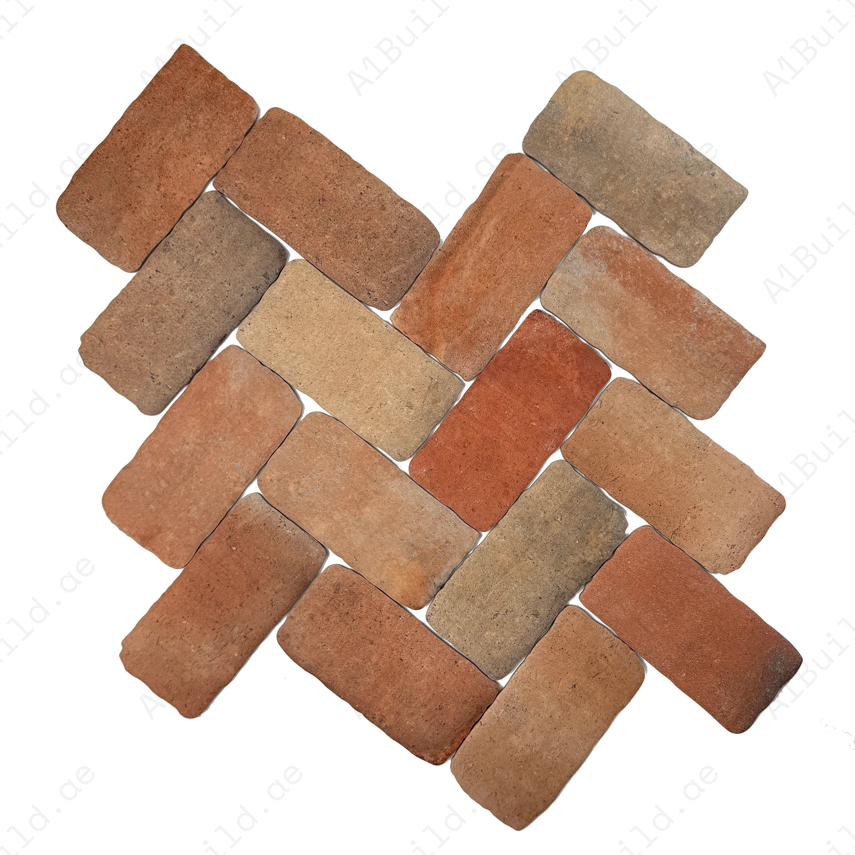 Spanish Earthy Elegance Deep Red Matte Porcelain Tile—durable, waterproof, and stylish. Perfect for kitchen backsplash, bathroom, flooring, and outdoor use.