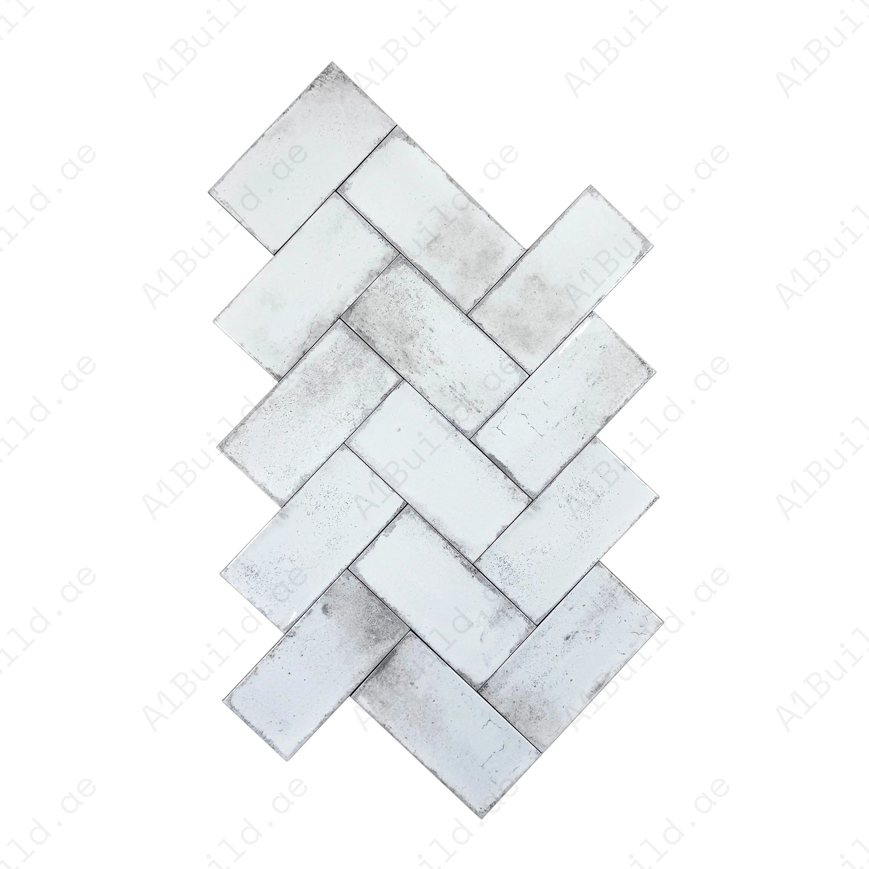 Spanish Timeless Tones Ivory White Glossy Ceramic Tile – Ideal for indoor & outdoor walls, kitchen backsplashes, bathrooms; durable, waterproof, scratch-resistant.