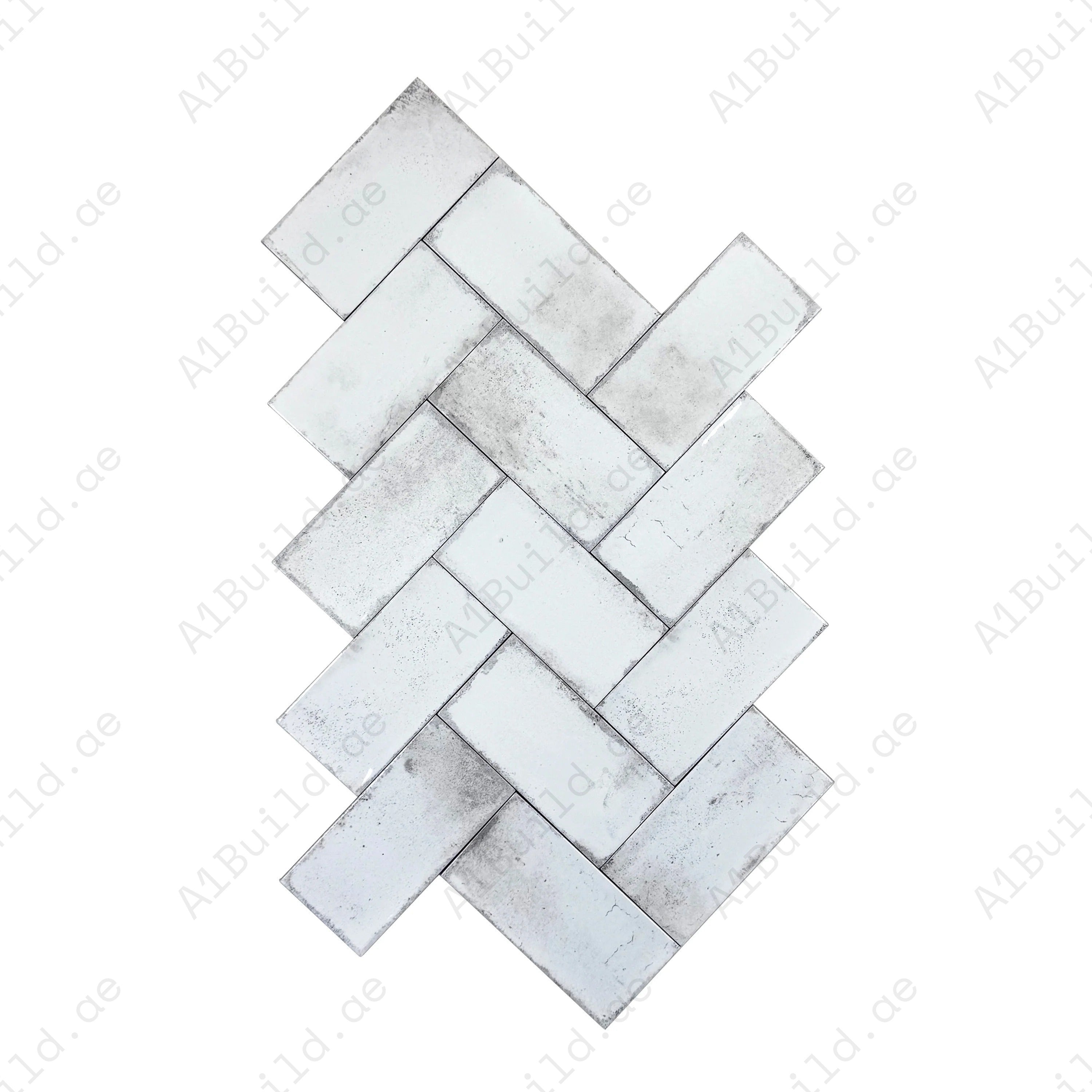 Spanish Timeless Tones Ivory White Glossy Ceramic Tile – Ideal for indoor & outdoor walls, kitchen backsplashes, bathrooms; durable, waterproof, scratch-resistant.