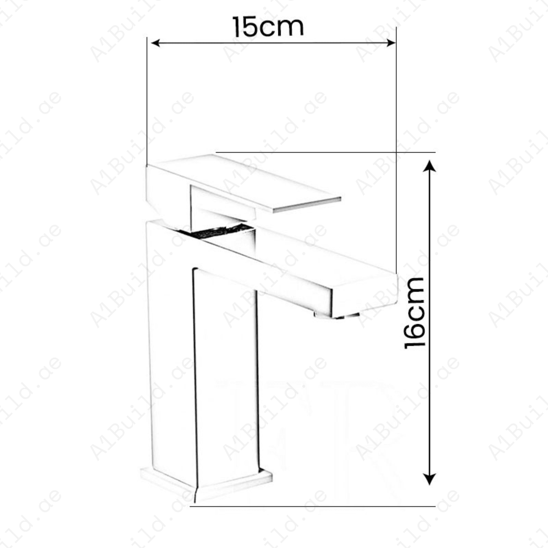 SquareChromeBasinMixerDurableBrassFaucetwithFilterMeshDesign_22