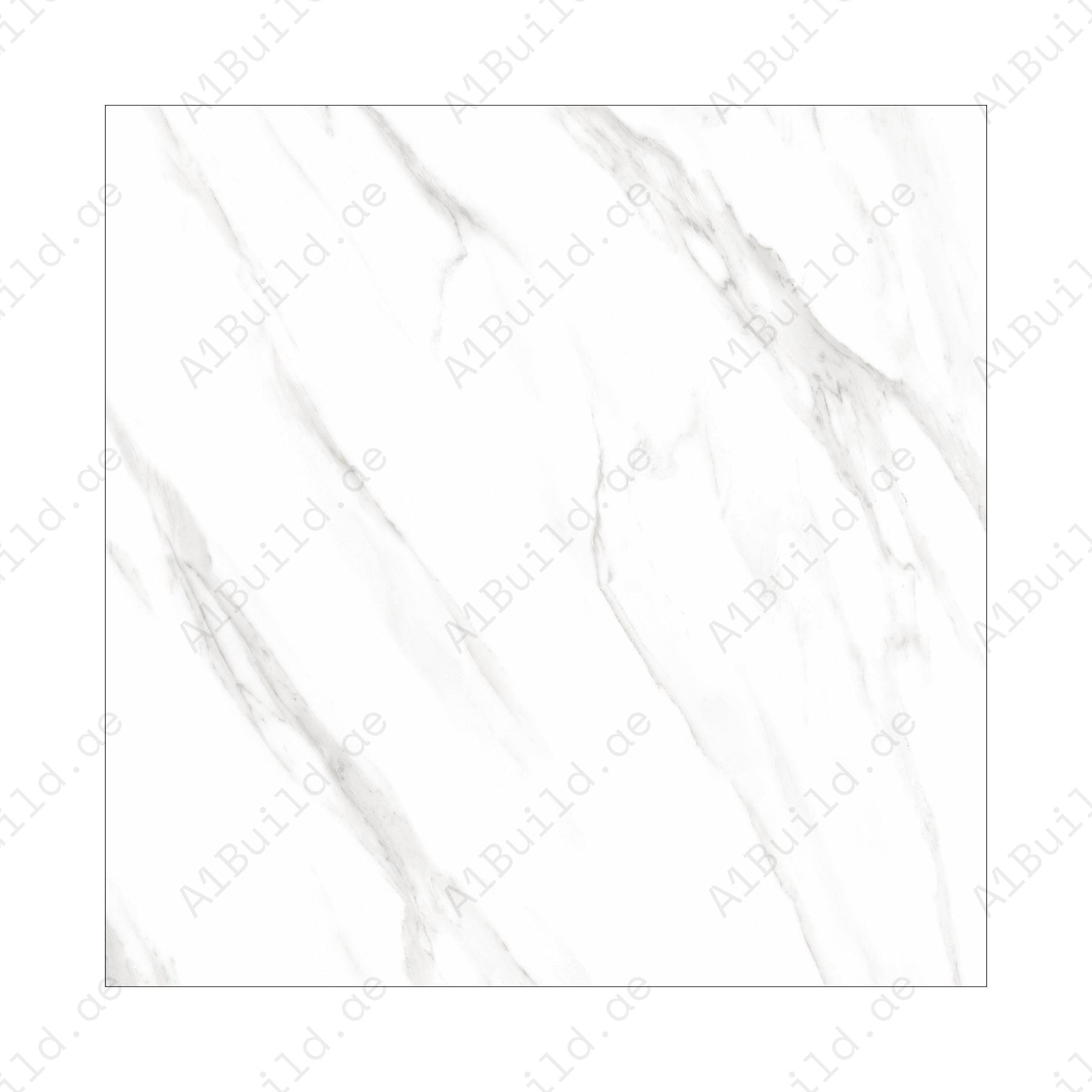 Statuario Angel (120X120cm 09mm Random Polished Porcelain Tiles for Indoor Spaces)