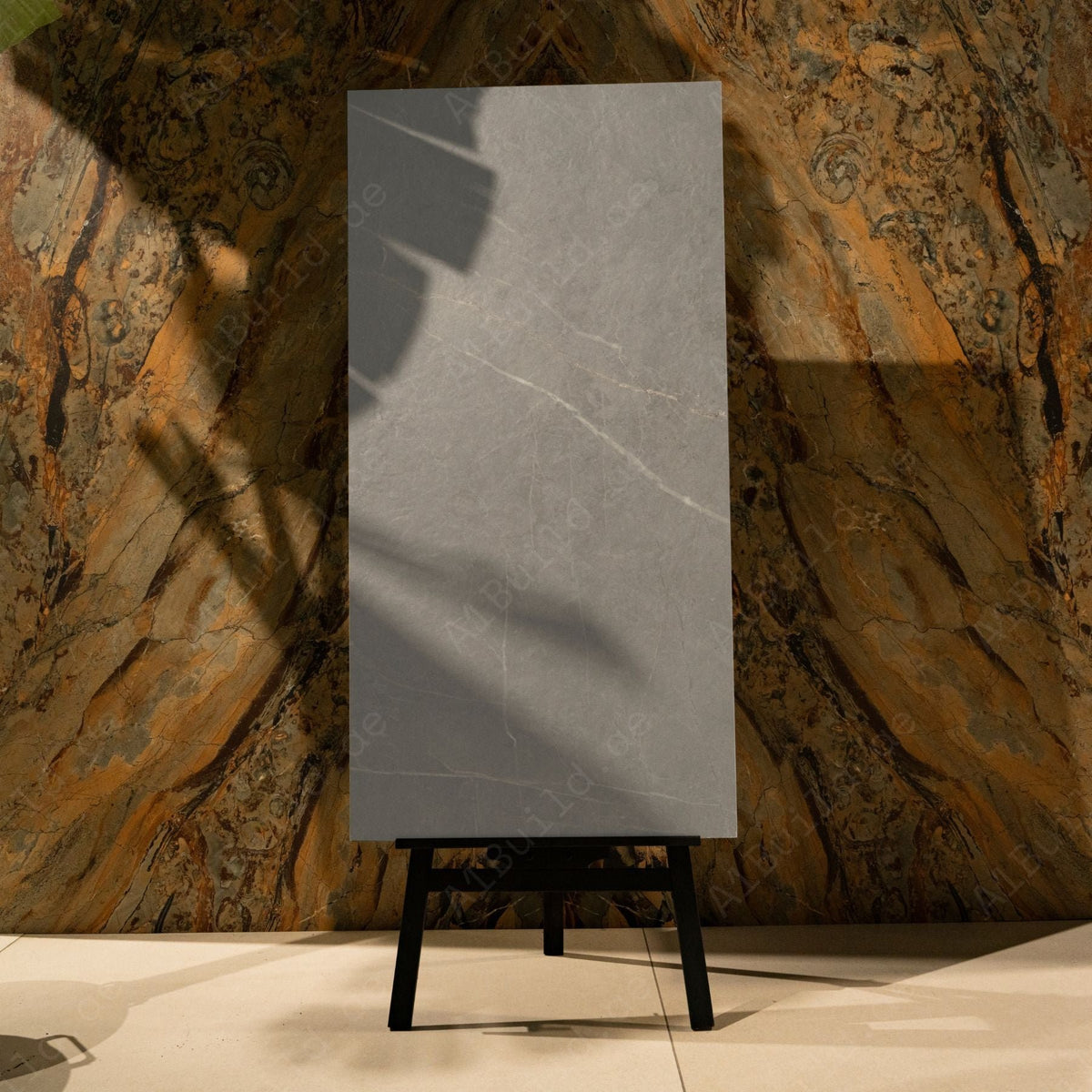 Sterlina Henna Grey Porcelain Tile 60x120cm with Antiglare Matt finish. Stylish and durable 9mm porcelain tile for walls and floors.