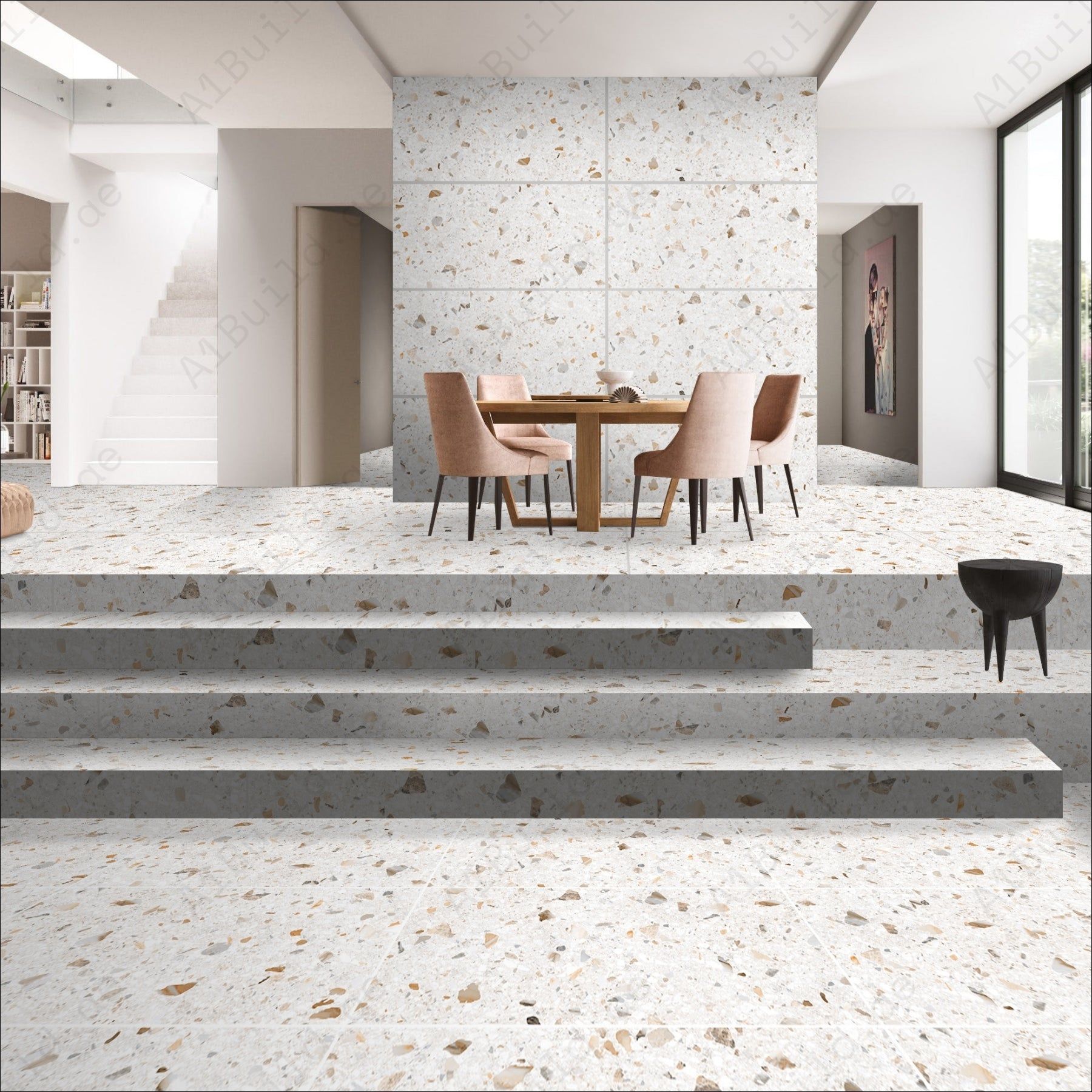 StoneCraft_60X120cm09mmRandomGlitteronMattSpecialFinishPorcelainIndoorFloor_WallTiles_