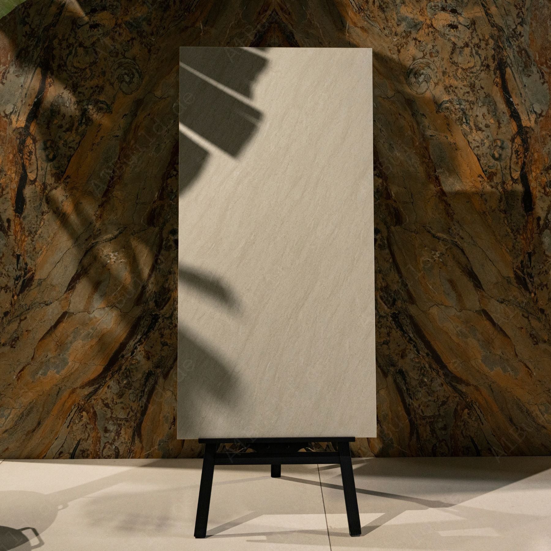 Stonella Dew matt stone effect porcelain tile 60x120cm with 9mm thickness features cool dew-toned hues and a soft natural matt finish.