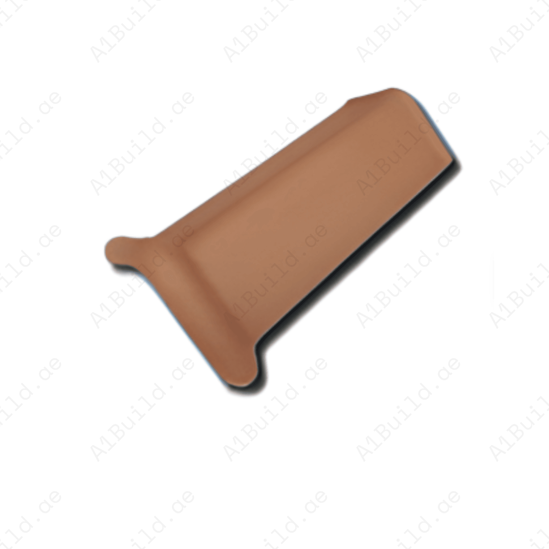 Strong Virtus clay ridge tile for sealing roof peaks, improving weather protection, and providing a seamless roofline finish.