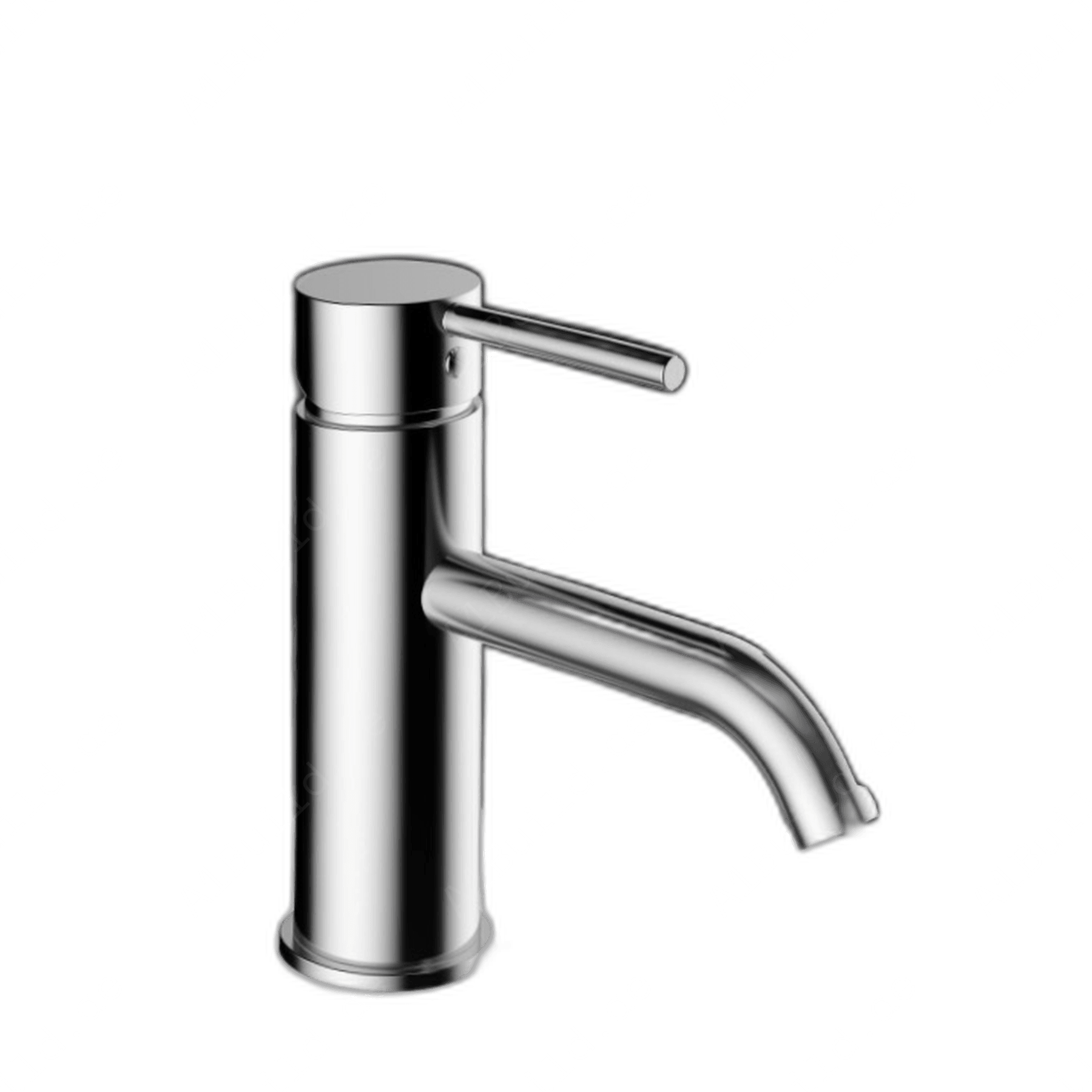 Stylish Chrome Plated Single Lever Basin Mixer