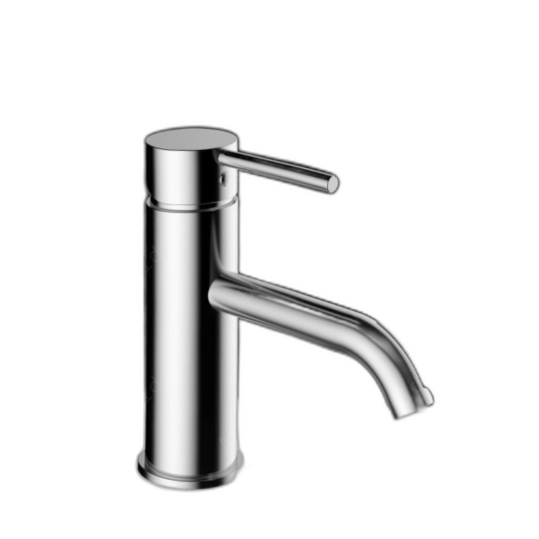 Stylish Chrome Plated Single Lever Basin Mixer