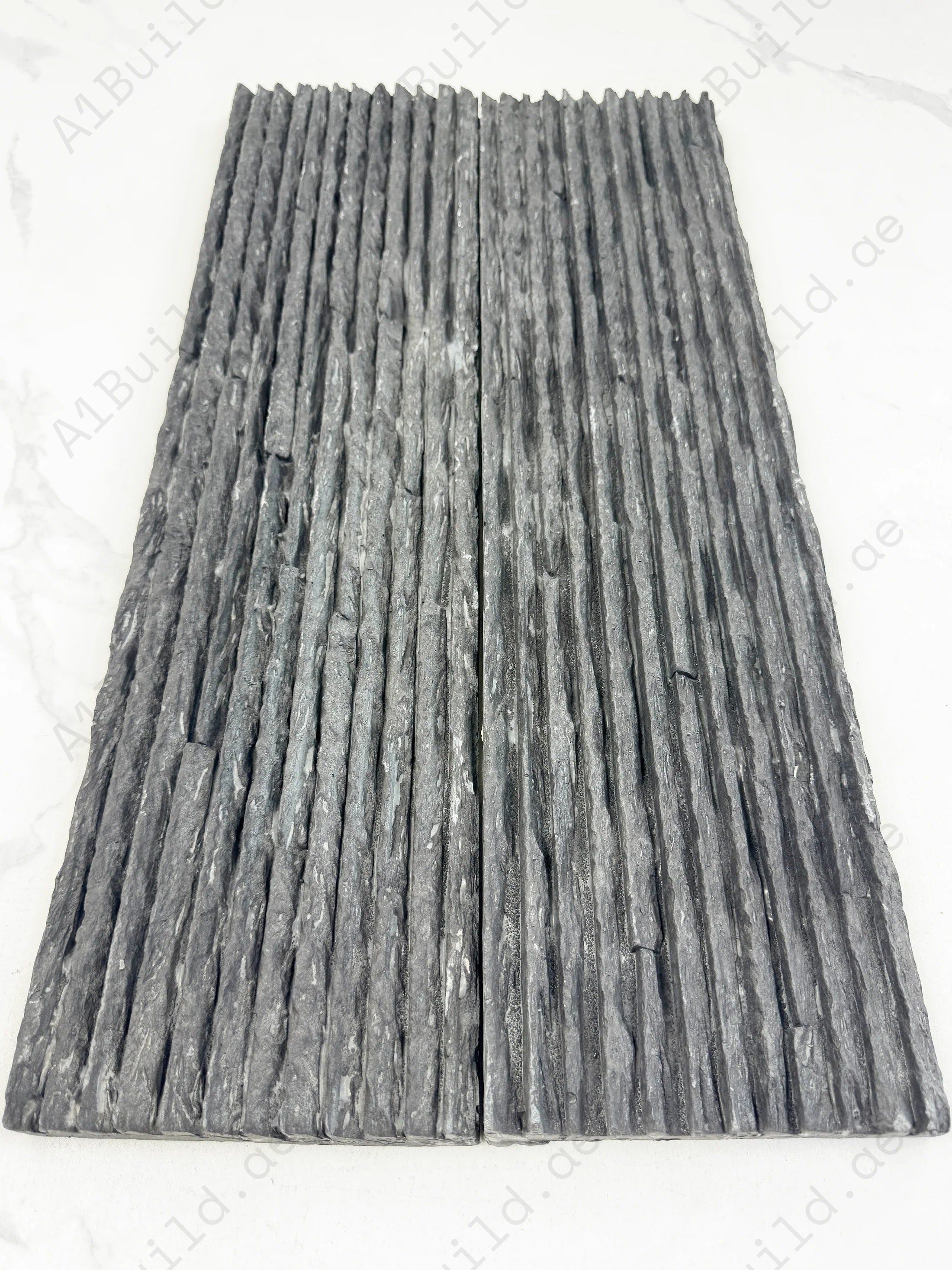 Stylish Tuscany Essence Black Cement Artificial Tile with flowing design. Durable, modern, and perfect for walls, floors & elegant architectural projects.