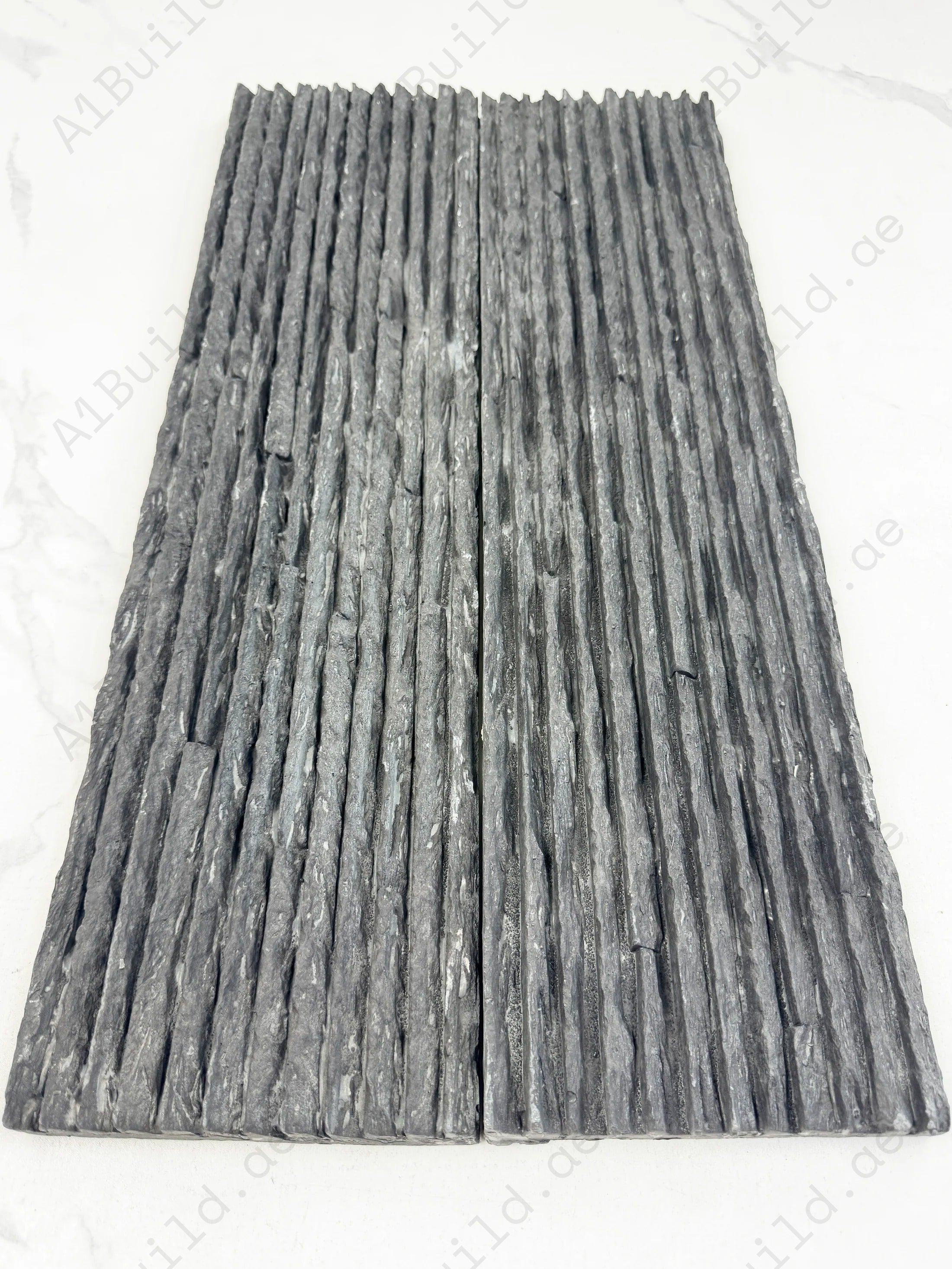 Stylish Tuscany Essence Black Cement Artificial Tile with flowing design. Durable, modern, and perfect for walls, floors & elegant architectural projects.