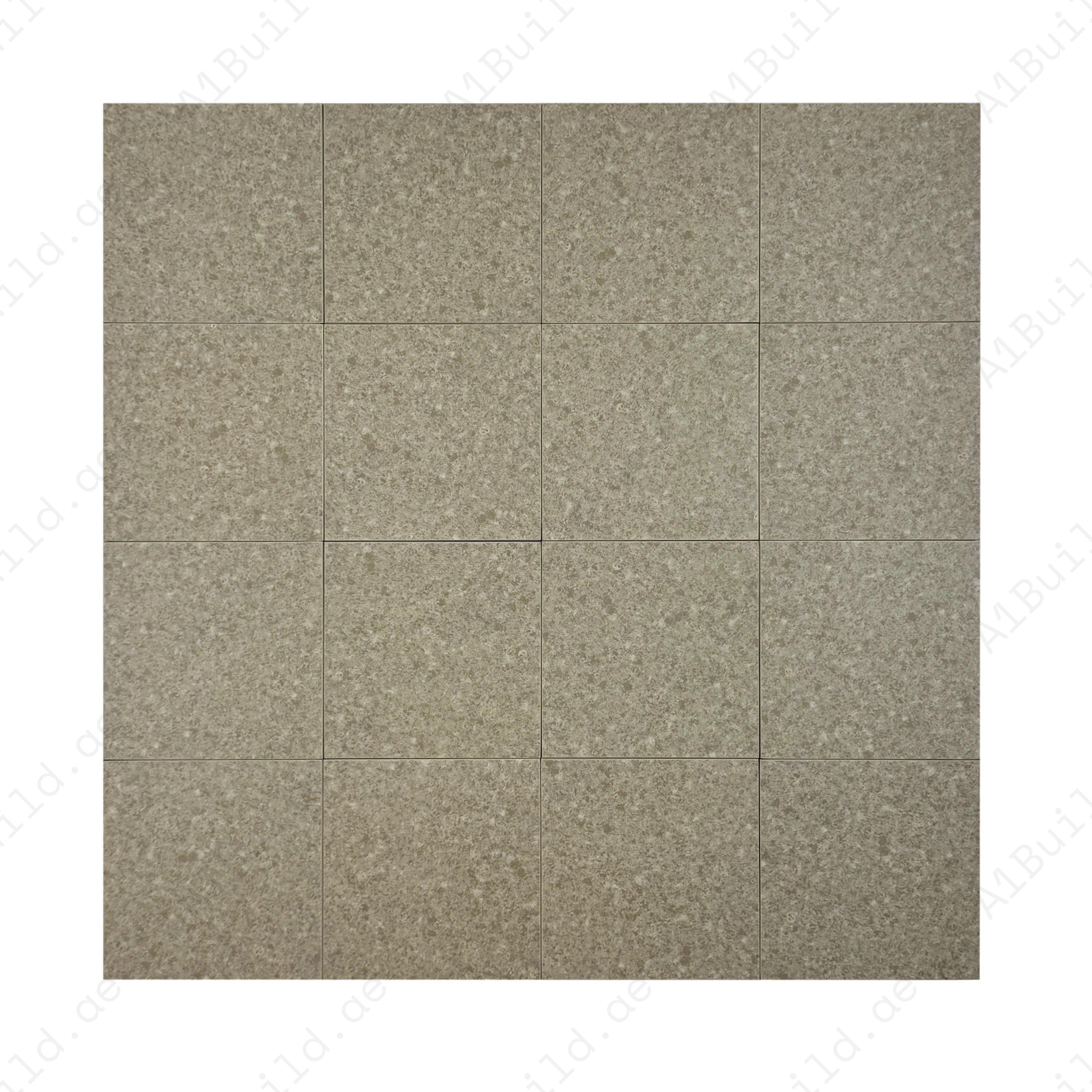 Sukabumi Dark Beige Matt Porcelain Tile 150x150mm. Durable, slip-resistant, UV stable & eco-friendly, perfect for luxury pools, spas & decorative walls in Dubai.
