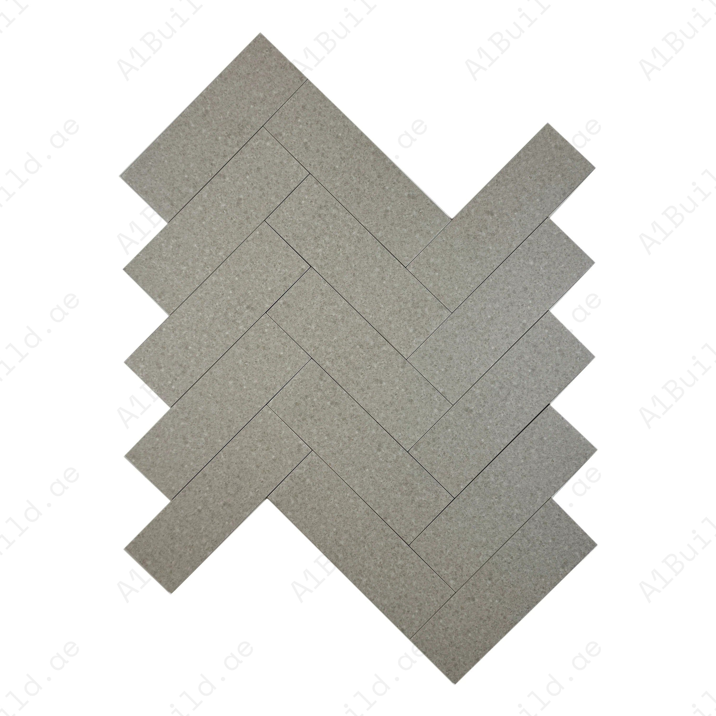 Sukabumi Light Grey Matt Porcelain Tile 100x300mm. Durable, slip-resistant, UV & corrosion resistant, eco-friendly, ideal for pools, spas & water features.