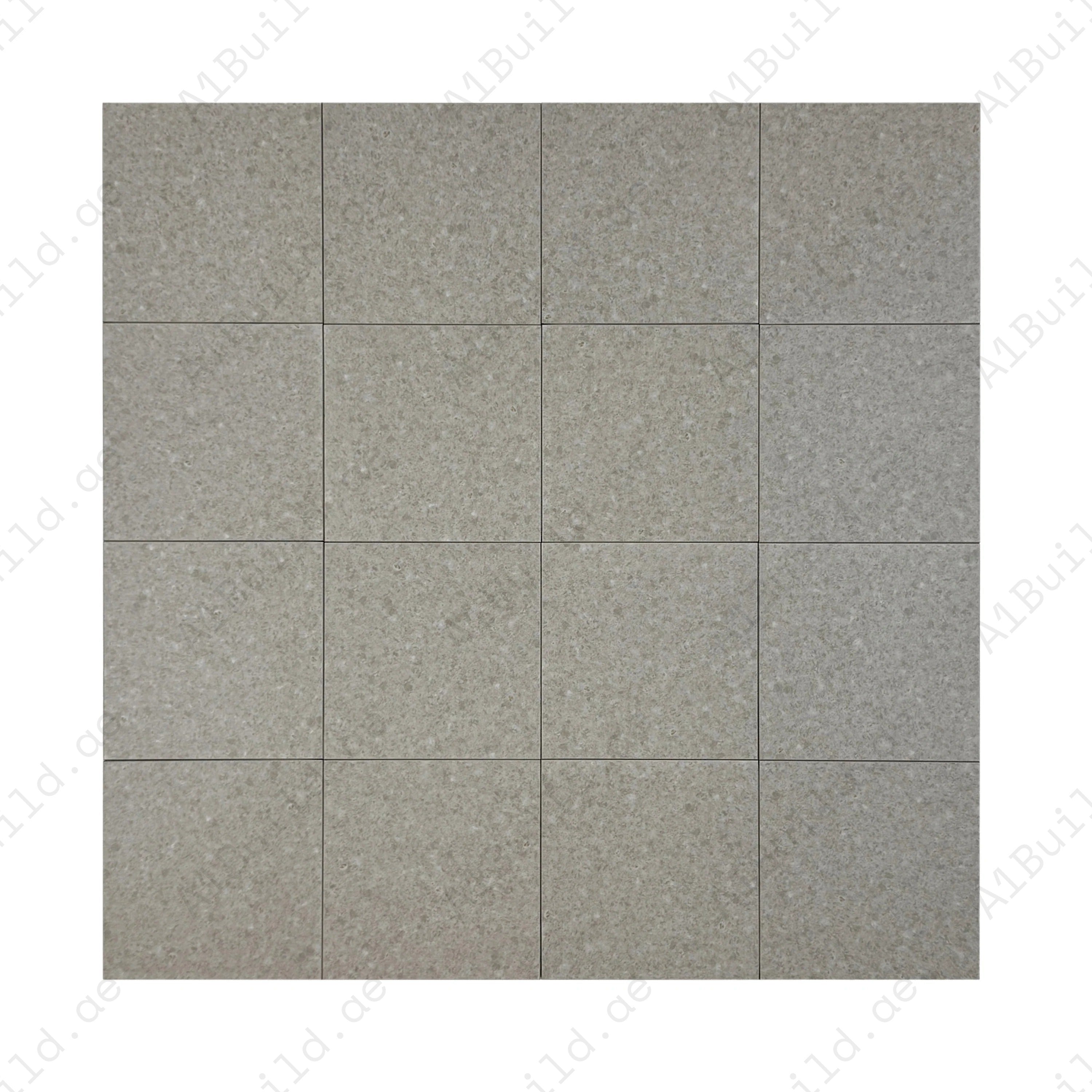 Sukabumi Light Grey Matt Porcelain Tile 150x150mm. Durable, slip-resistant, UV & corrosion resistant, eco-friendly, perfect for pools, spas & water features.