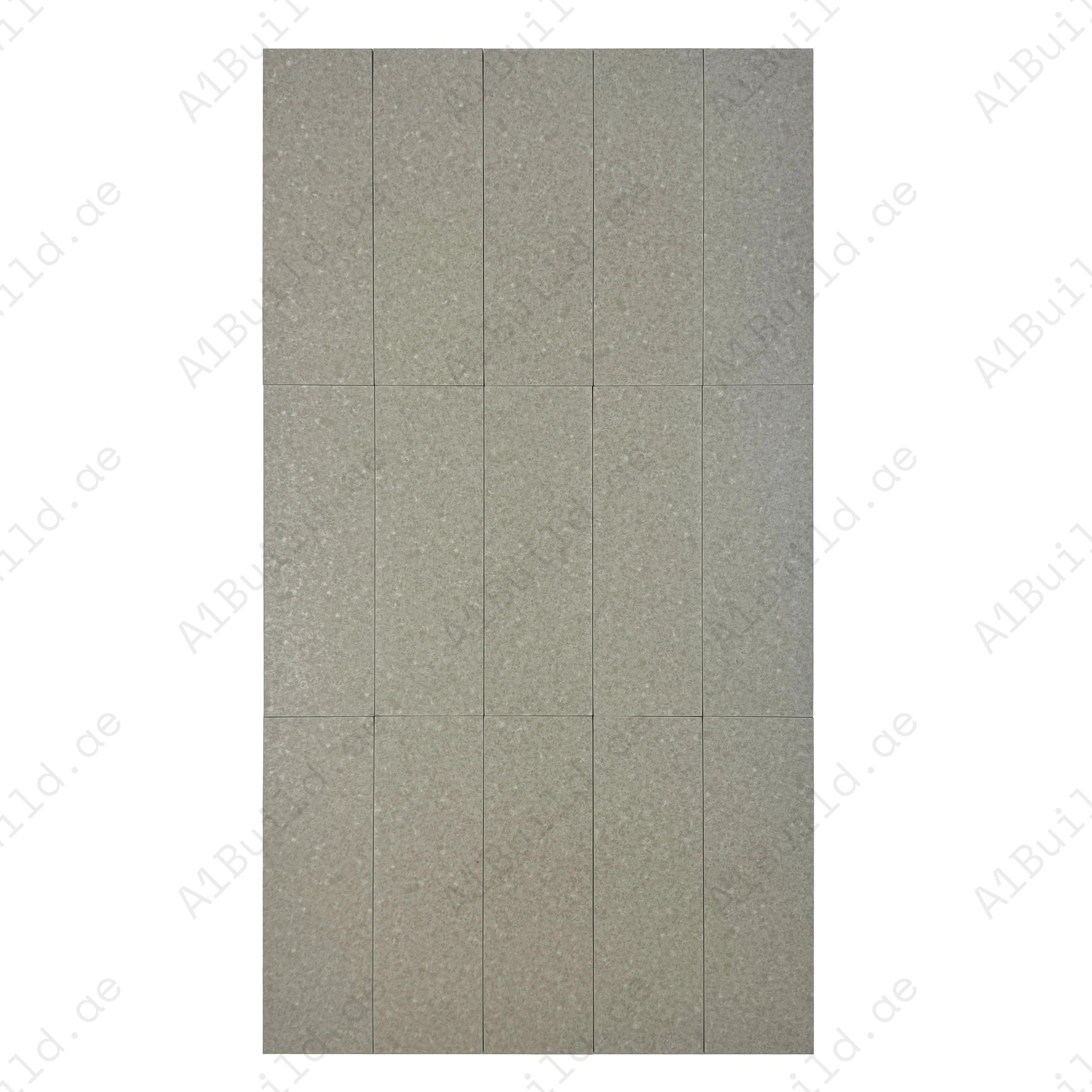 Sukabumi Medium Beige Matt Porcelain Tile 100x300mm. Durable, slip-resistant, UV & corrosion resistant, eco-friendly, perfect for pools, spas & water features.
