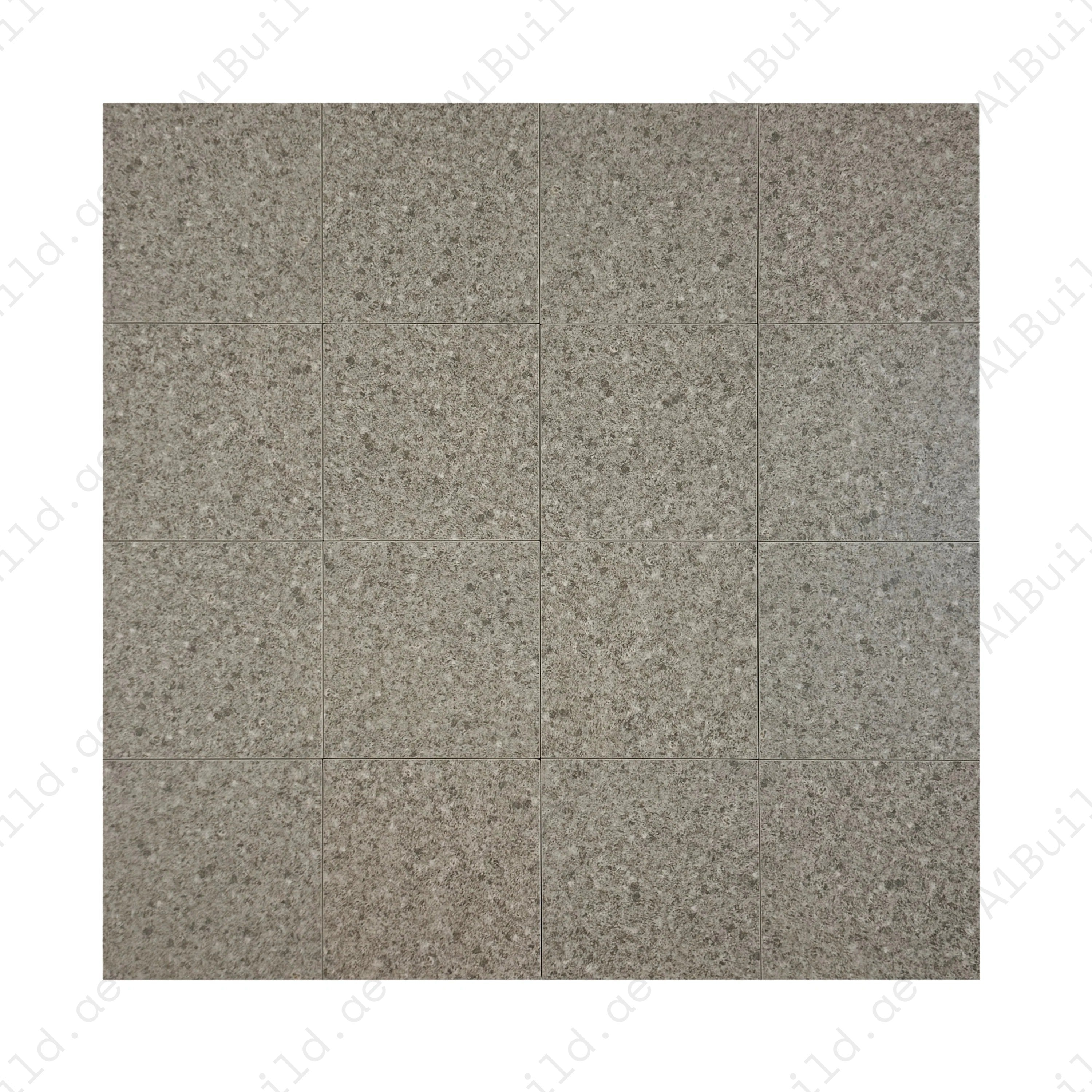 Sukabumi Medium Grey Matt Porcelain Tile 150x150mm. Durable, slip & UV resistant, eco-friendly, ideal for luxury pools, spas & water features in Dubai.