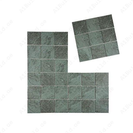 Sukabumi porcelain mosaic tiles for pools, spas & water features. Slip-resistant, UV-protected, eco-friendly, and crafted for luxury durability in Dubai.