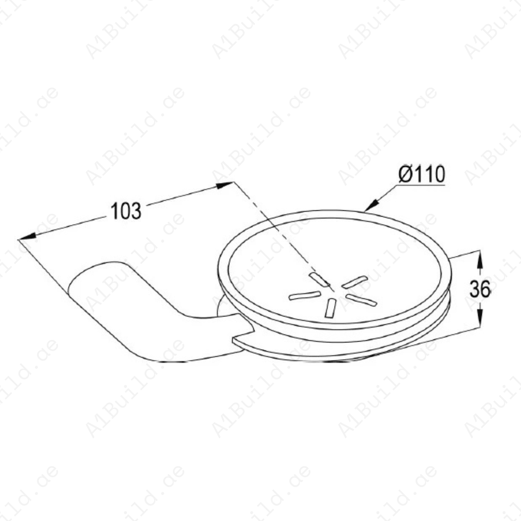 SwingSoapDishGlassChromeFinishwithWallFasteningScrews_3