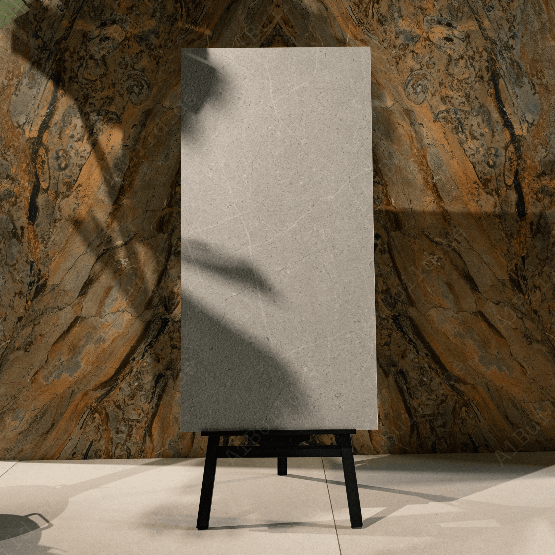 Symphony Silver porcelain tile 60x60cm with 9mm thickness, marble-inspired design, durable porcelain, perfect for floors and walls.