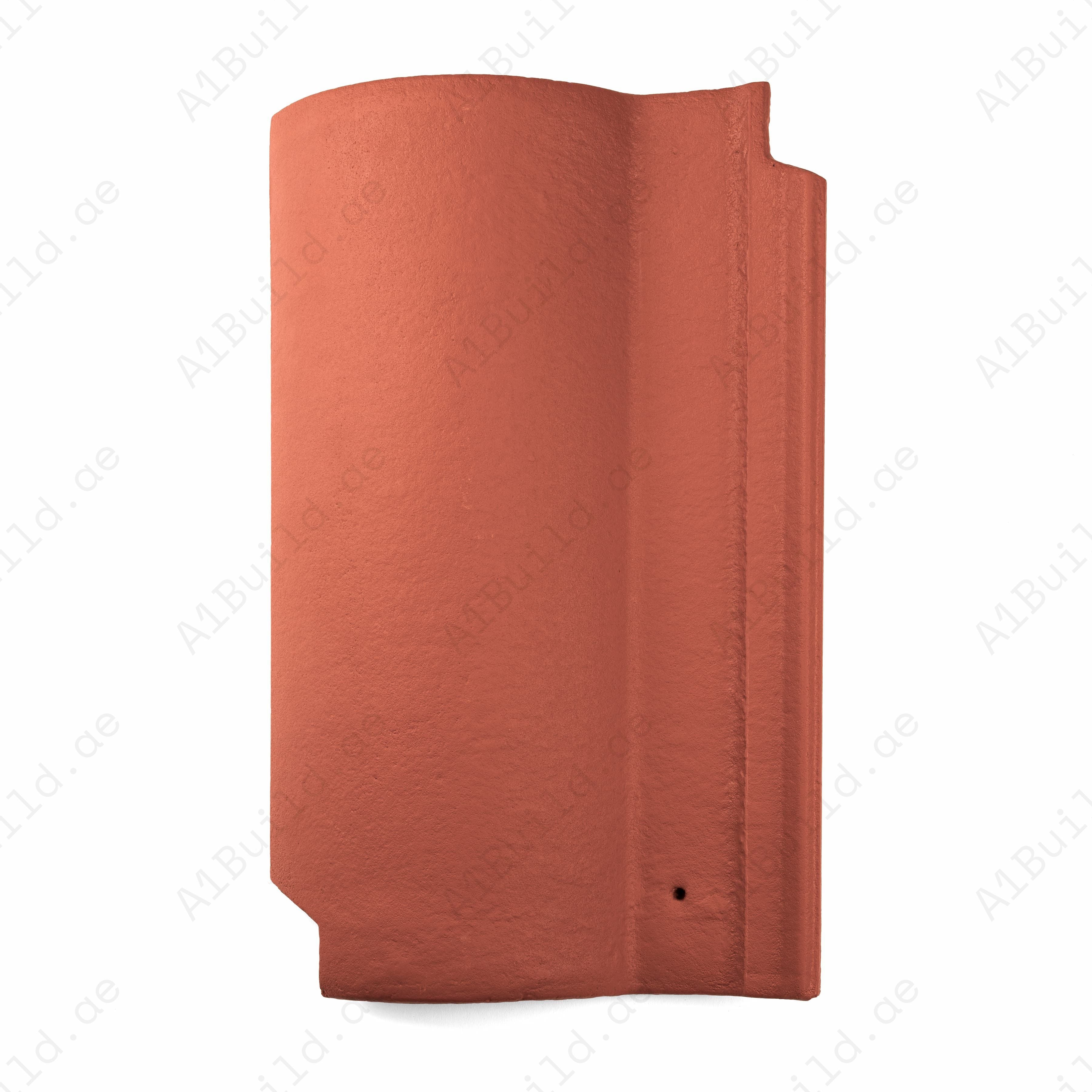 Earthy Red Matte Roof Tile | Natural Terracotta Look | S-Wave Concrete | UAE Homes & Villas