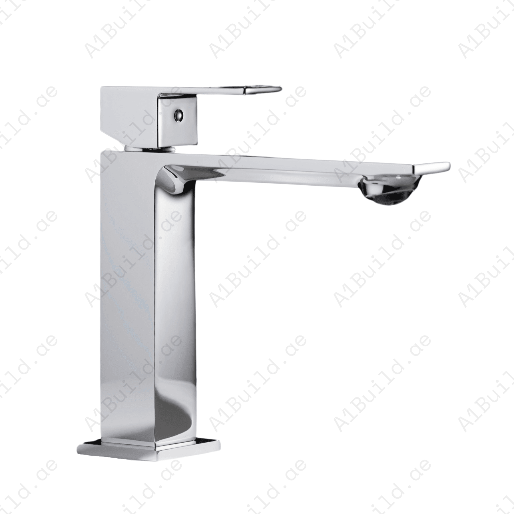 Tall Chrome Basin Mixer – Elegant Single Lever Tap Without PUW