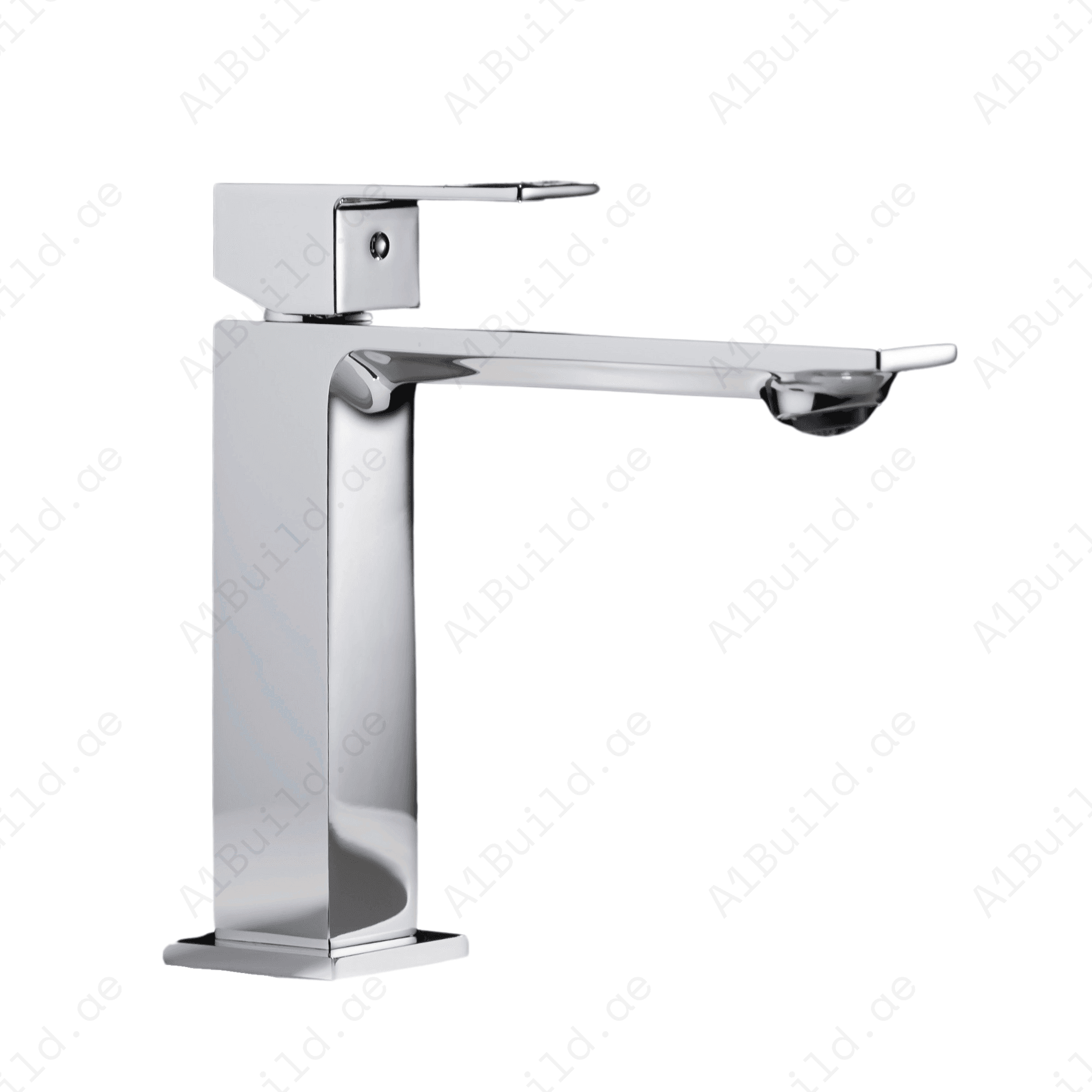 Tall Chrome Basin Mixer – Elegant Single Lever Tap Without PUW
