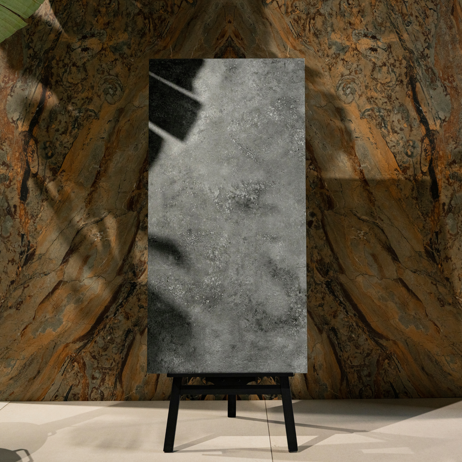 Tarra Nero porcelain tile 60x120cm with 9mm thickness features a bold marble look, durable porcelain body, premium finish for floors and walls.