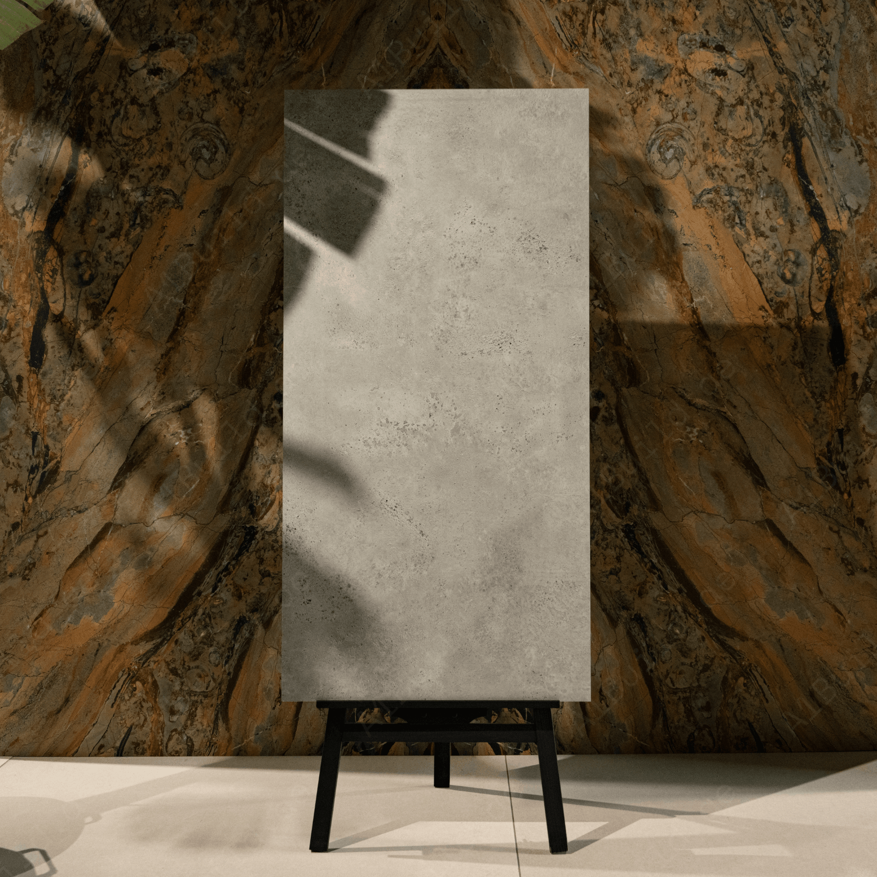 Terra Bianco porcelain tile 60x120cm with 9mm thickness features a luxury marble look, durable porcelain body, premium finish for floors and walls.