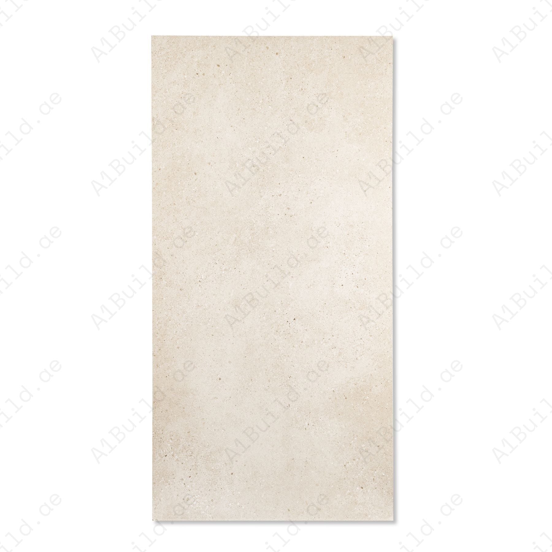 Thomas Ivory porcelain tile in 60x120cm size featuring soft ivory tones, classic stone texture and durable 9mm thickness for floors and walls.