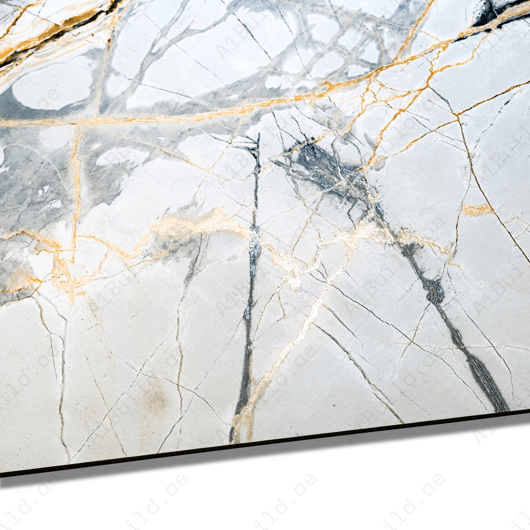 Thunder Bianco porcelain tile 60x120cm with 9mm thickness features a bold marble look, durable porcelain body, premium finish for floors and walls.