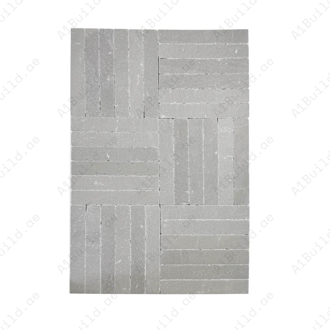 Transform interiors with Verona Series Ace Grey marble tile. Featuring a tumbled & brushed surface, durable design, and natural elegance for walls and floors.