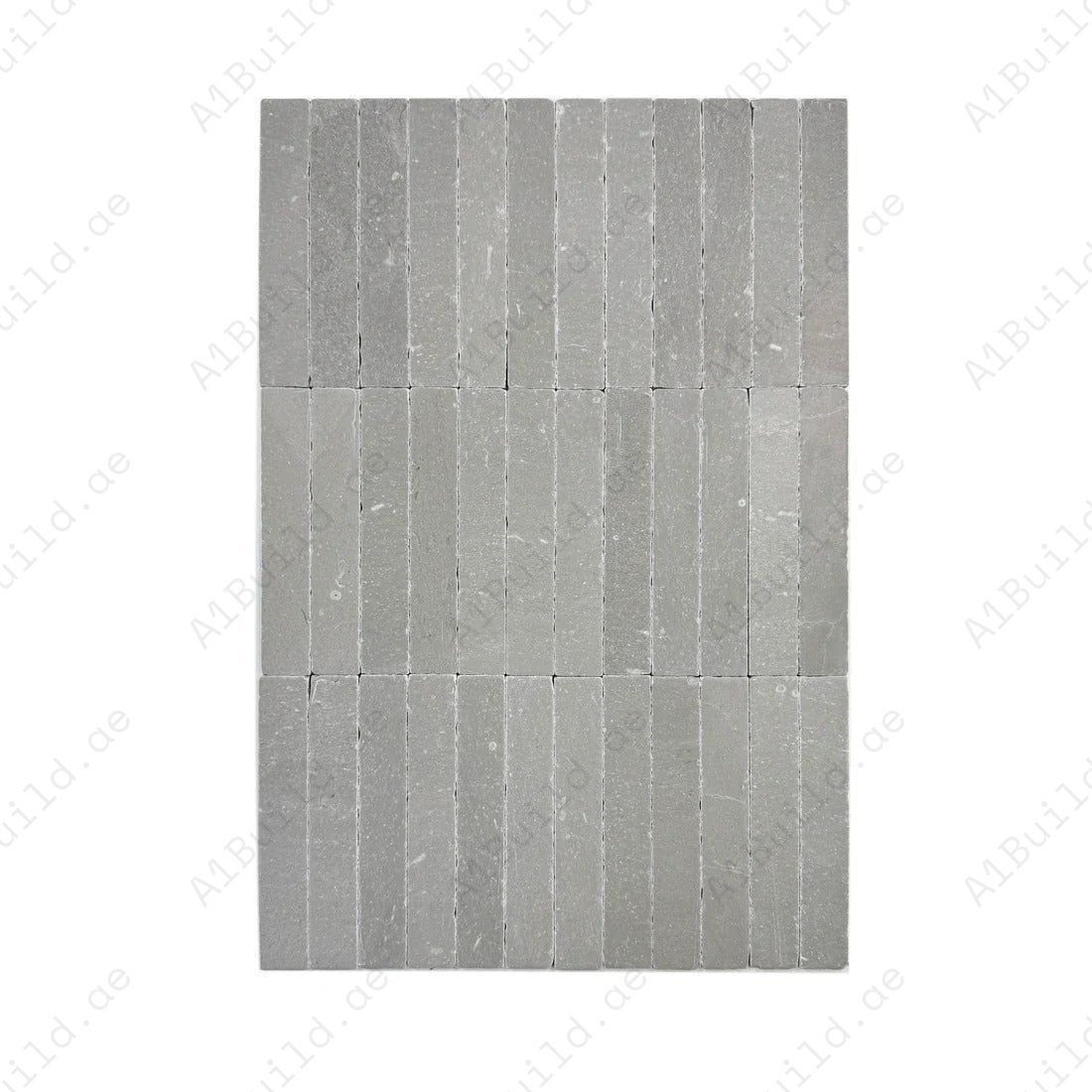 Transform interiors with Verona Series Ace Grey marble tile. Featuring a tumbled & brushed surface, durable design, and natural elegance for walls and floors.