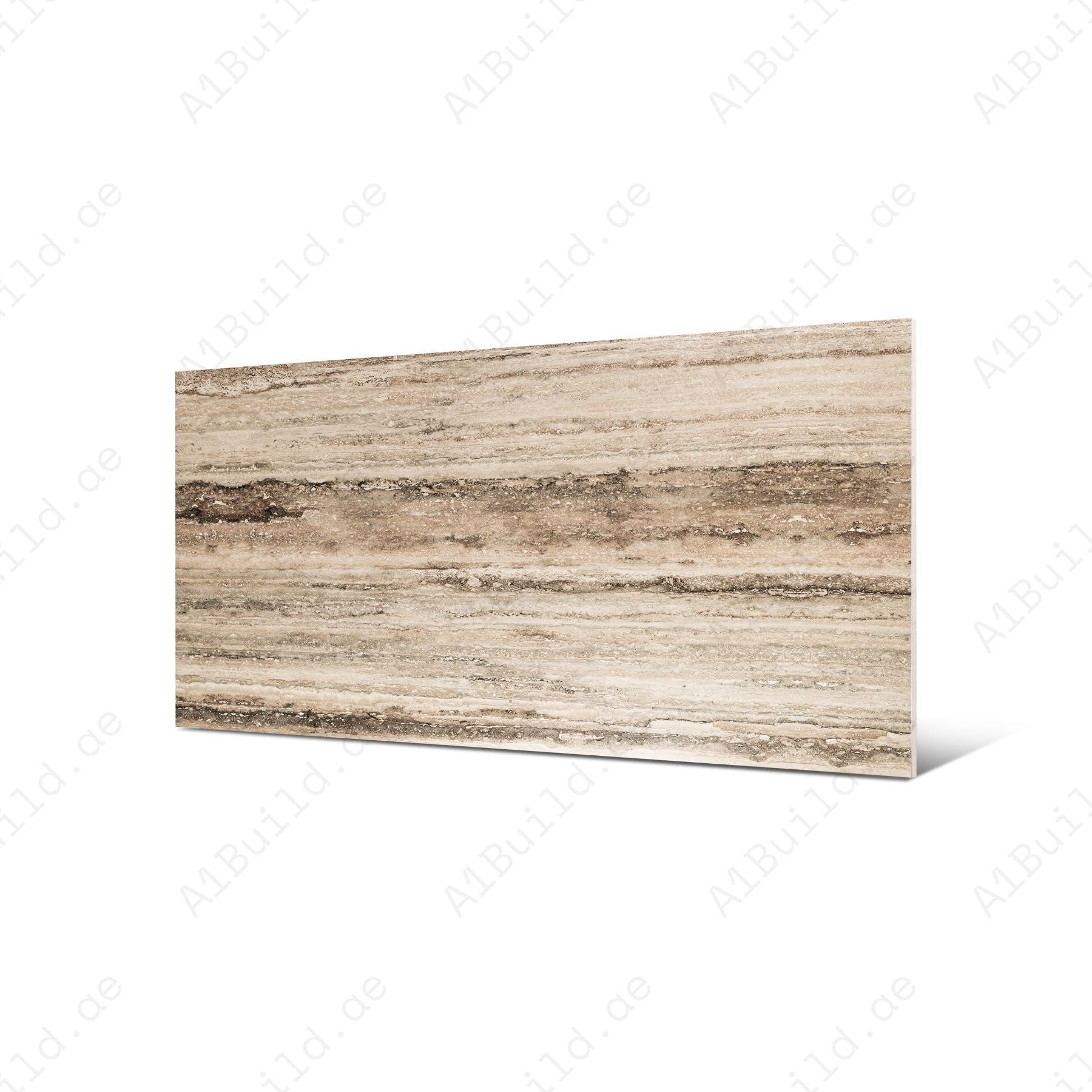 Travert Rock Beige 80x160cm 9 mm carving matt porcelain tiles. Textured beige floor & wall tiles for UAE homes & commercial interiors.