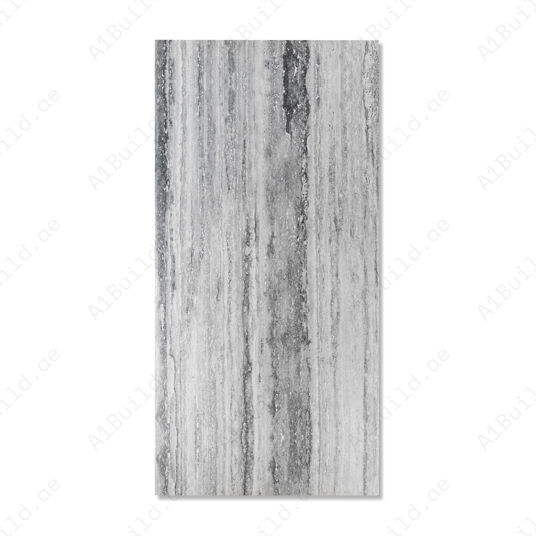 Travert Rock Grey 80x160cm 9 mm carving matt porcelain tiles. Textured grey floor & wall tiles for UAE homes & commercial interiors.